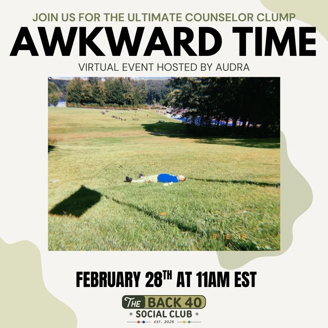 Come hang out at Awkward Time our first virtual event of 2026 hosted by @a_woold16! Register now with the link in our bio ☀️
