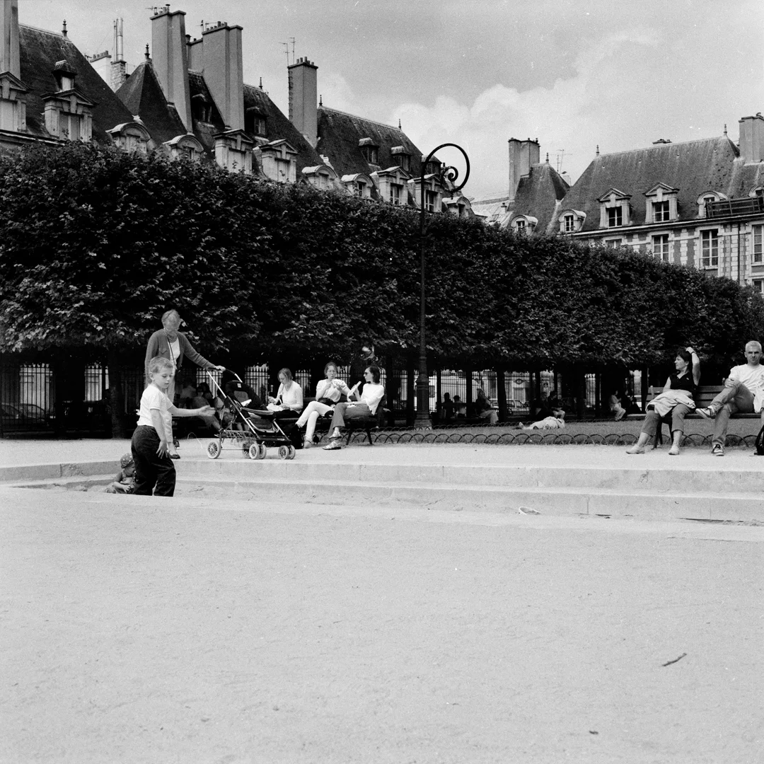 Kids: Sandpit, Place de Voges, Paris, 2002