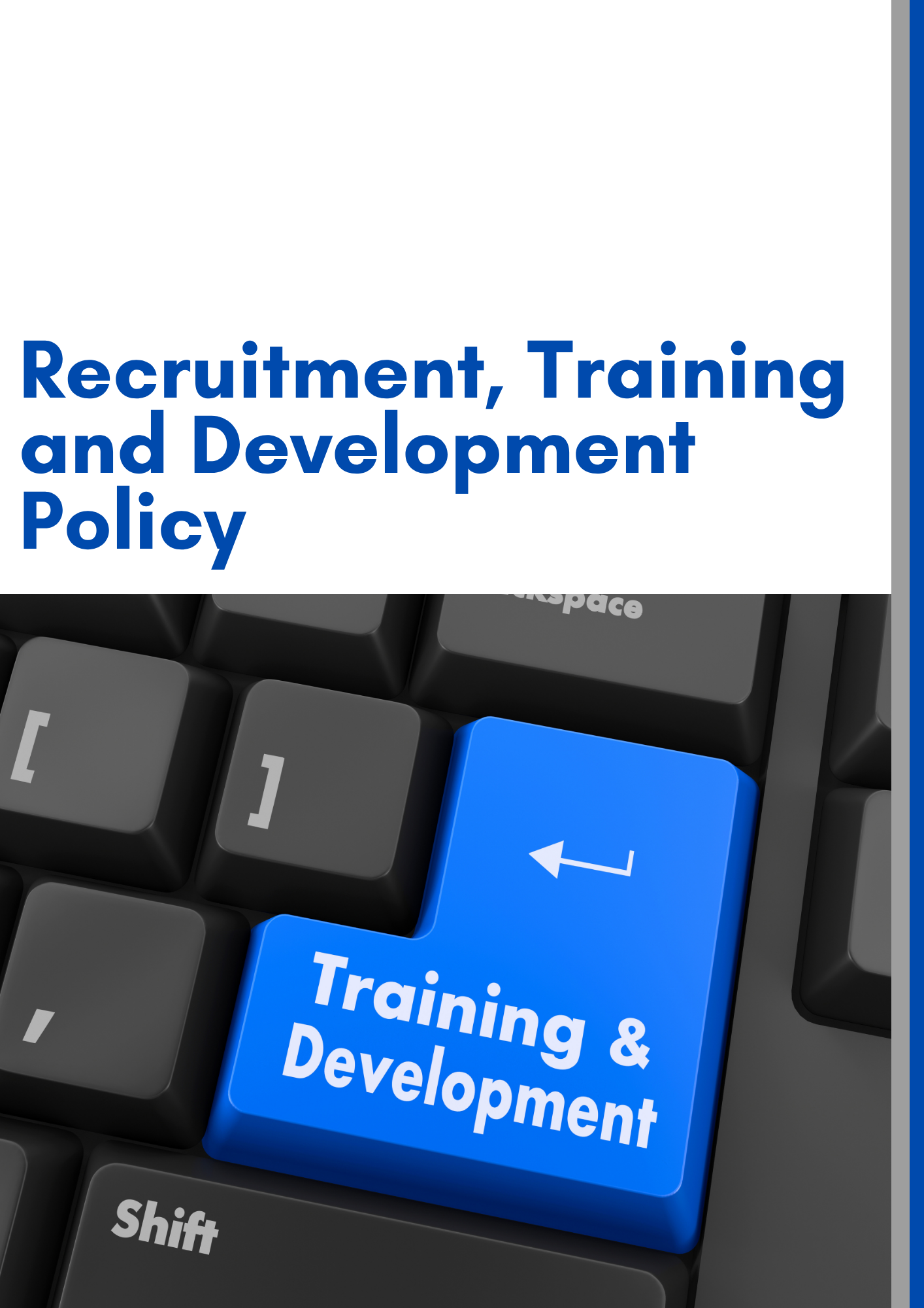Recruitment, Training and Development Policy