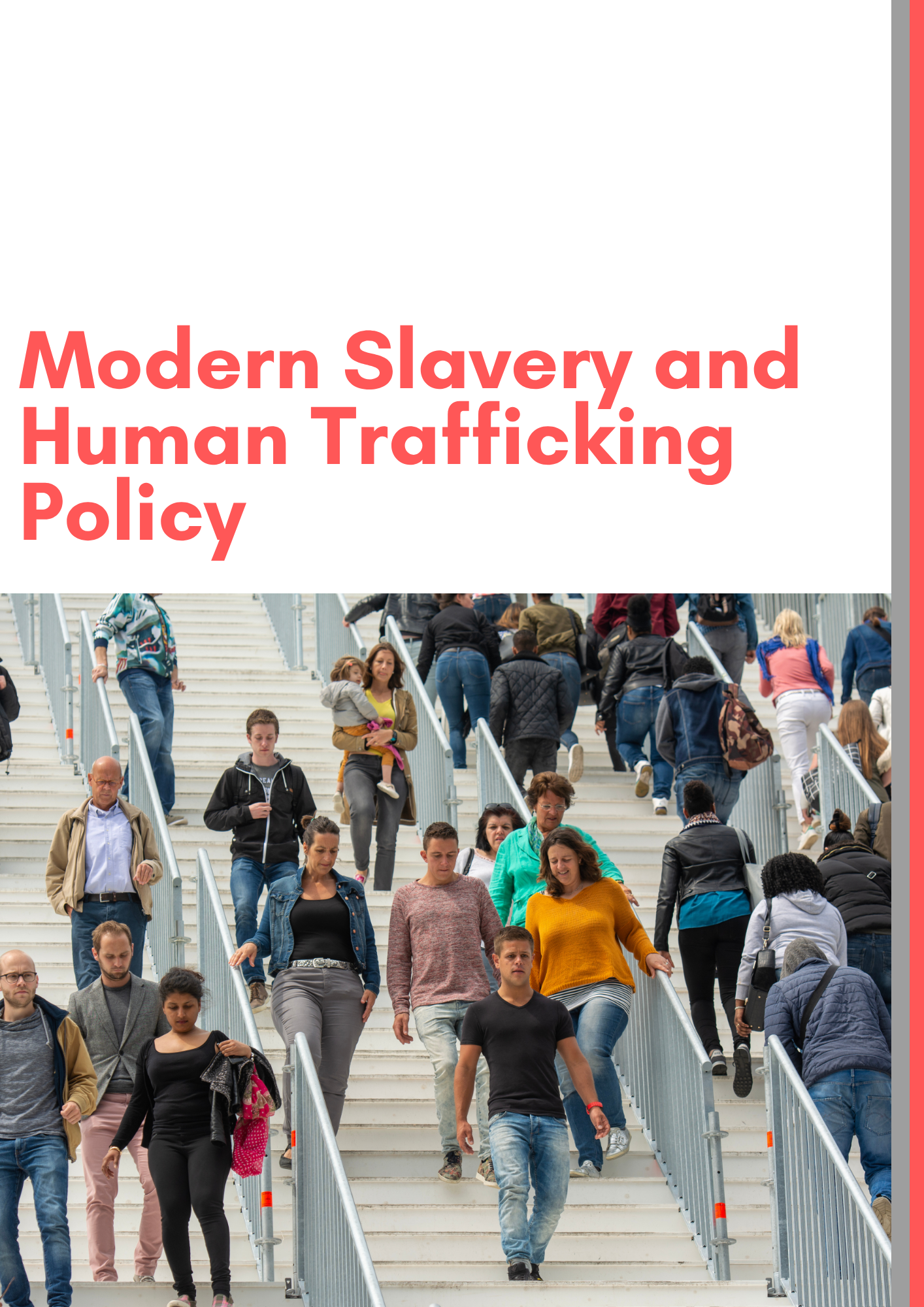Modern Slavery and Human Trafficking Policy