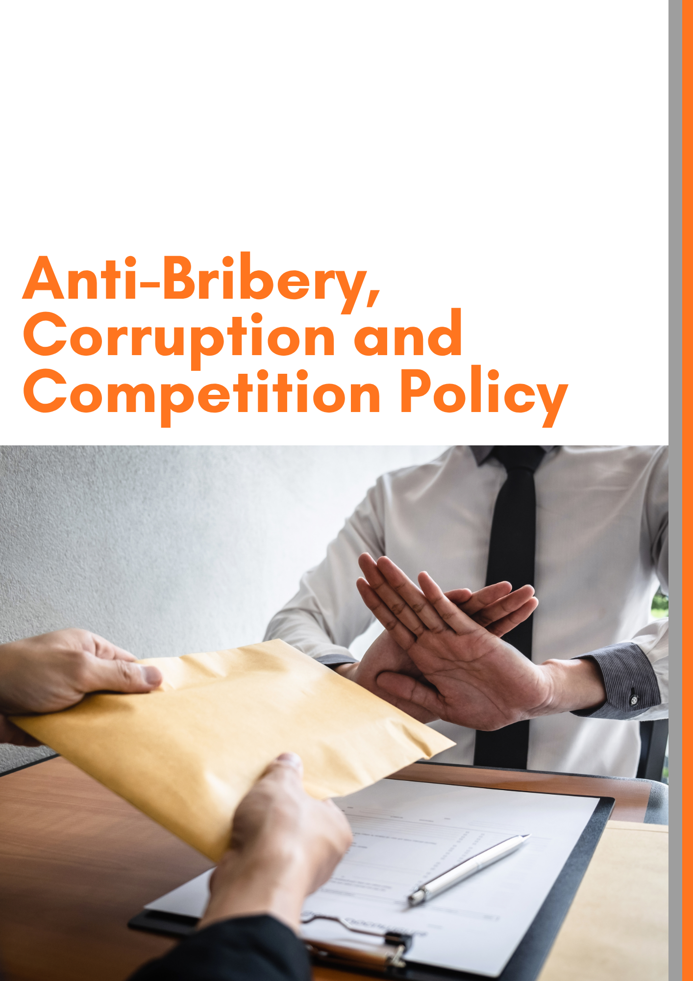 Anti-Bribery, Corruption and Competition Policy