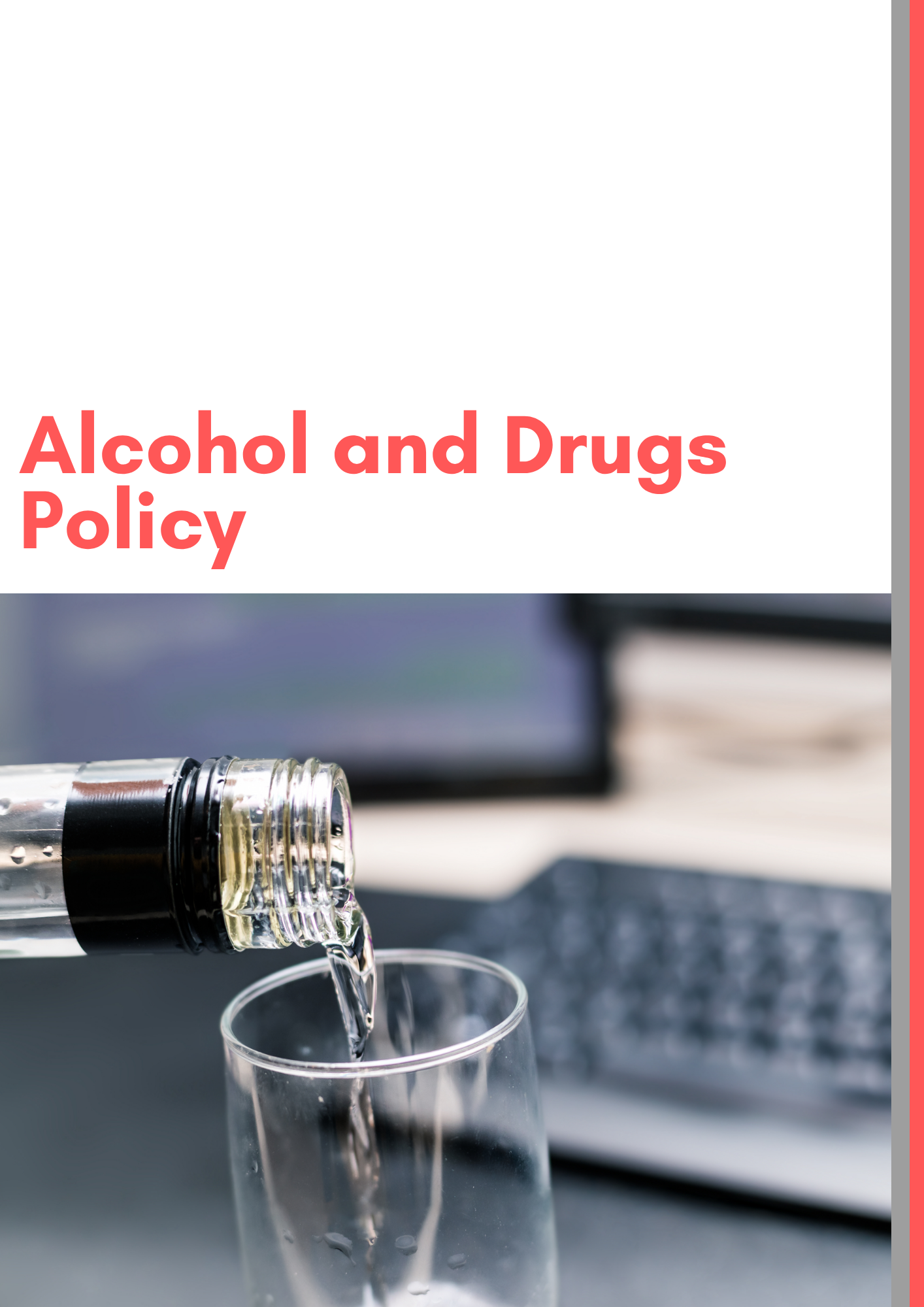Alcohol and Drugs Policy