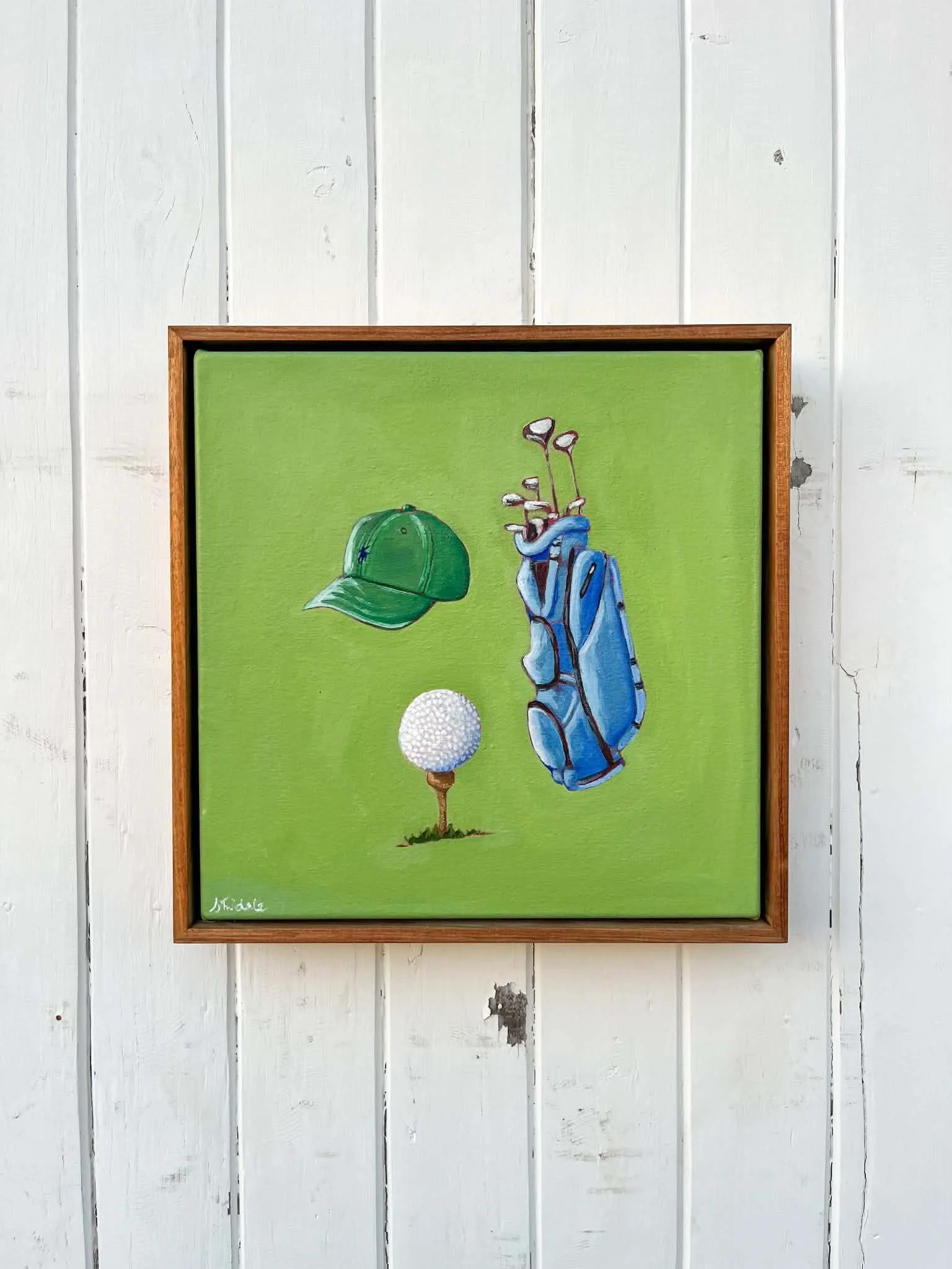 ‘Putt-ing in the Work’