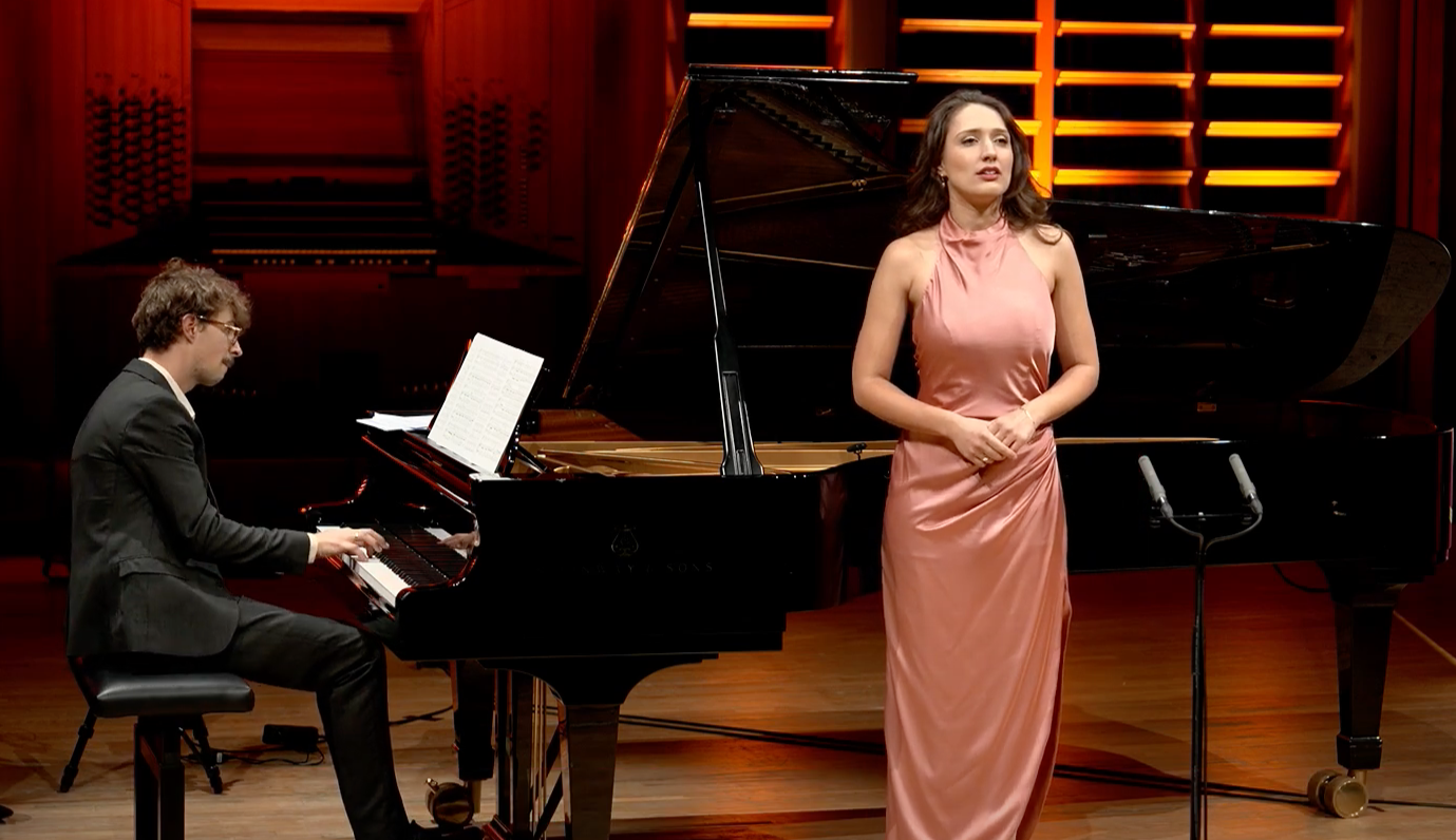 Finals Hugo Wolf Competition 2024: Anna Sophia Theil and Martijn van Sas