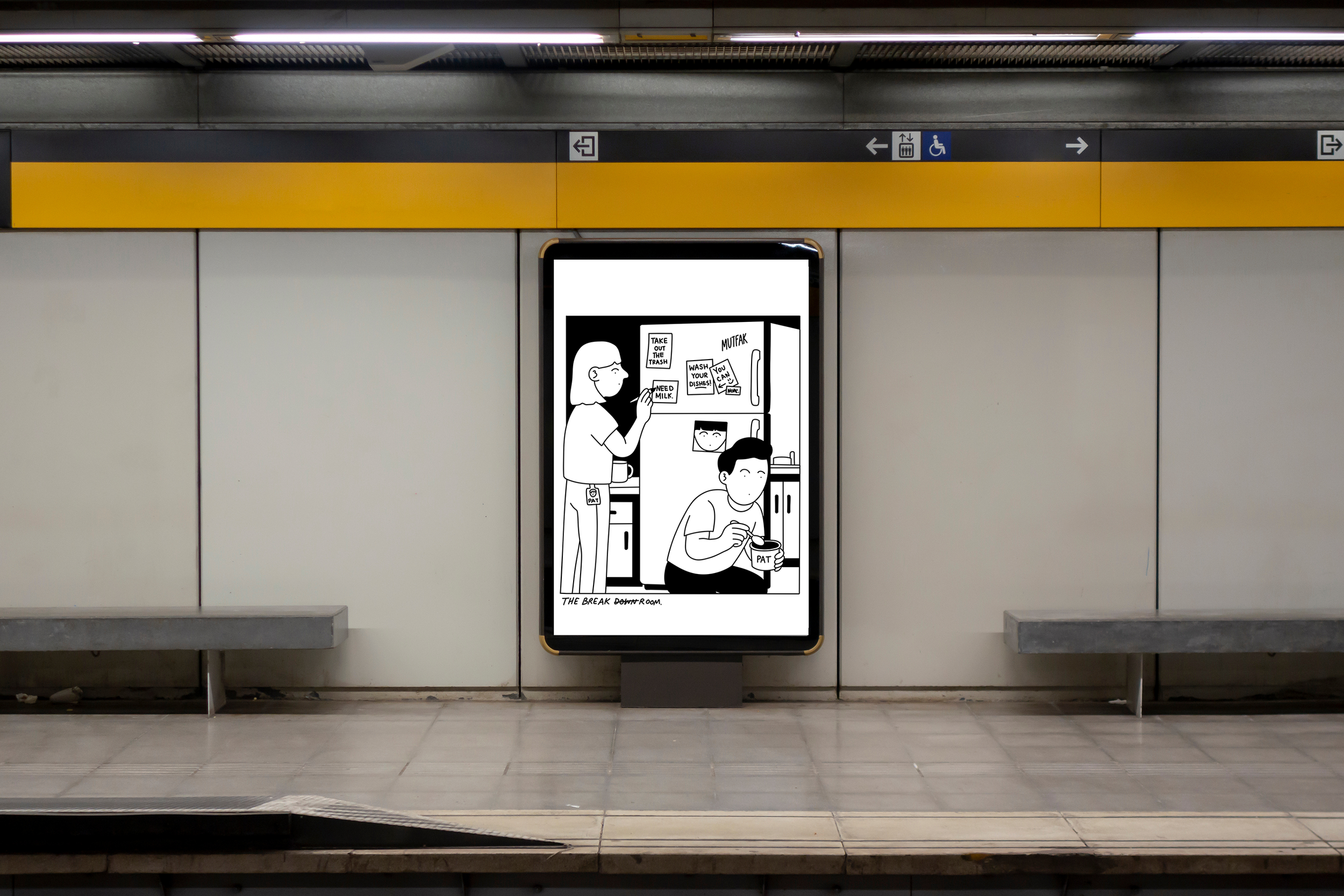 The Mutfak Delight, creative doodle series. That's some bullshit let me draw it, by Silve Myrteza.