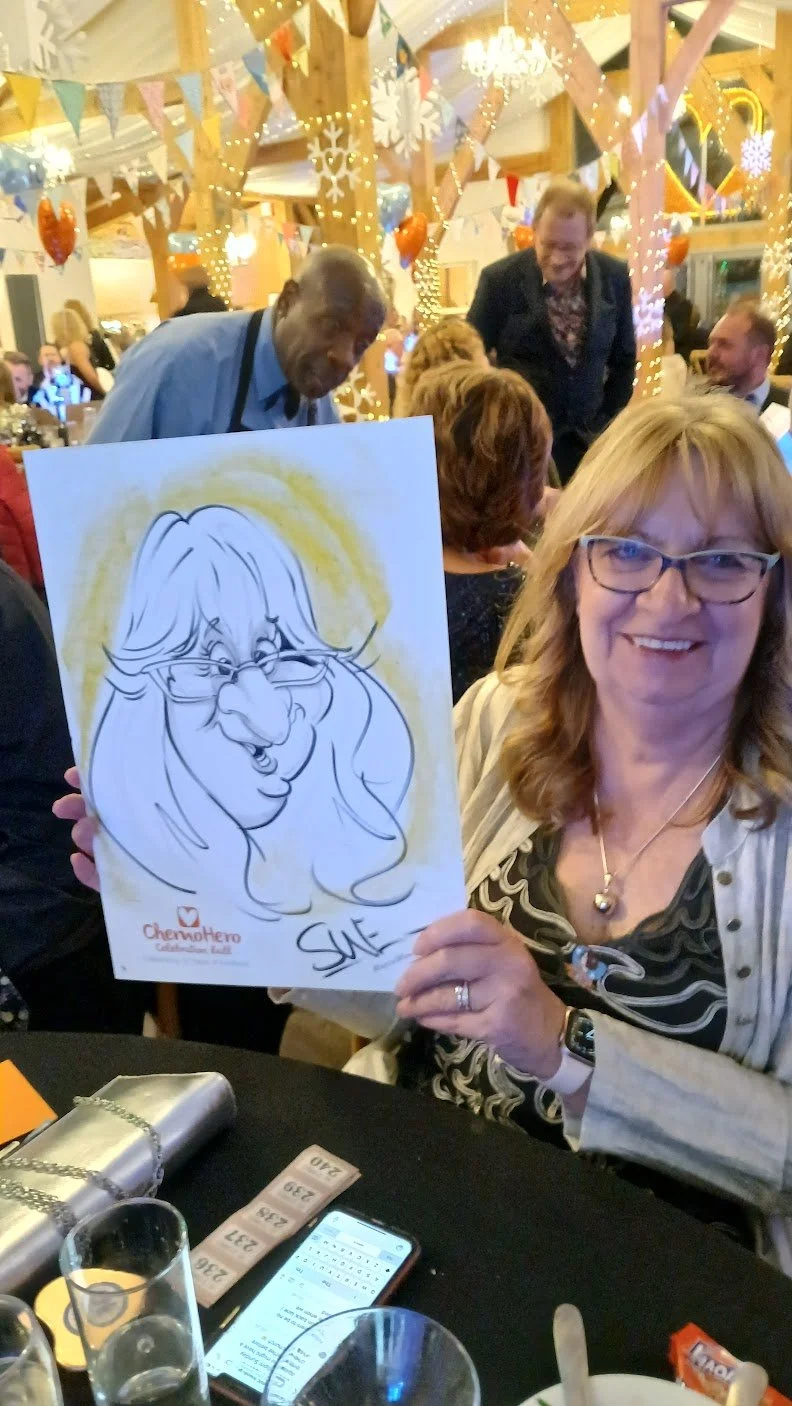 celebration caricatures
