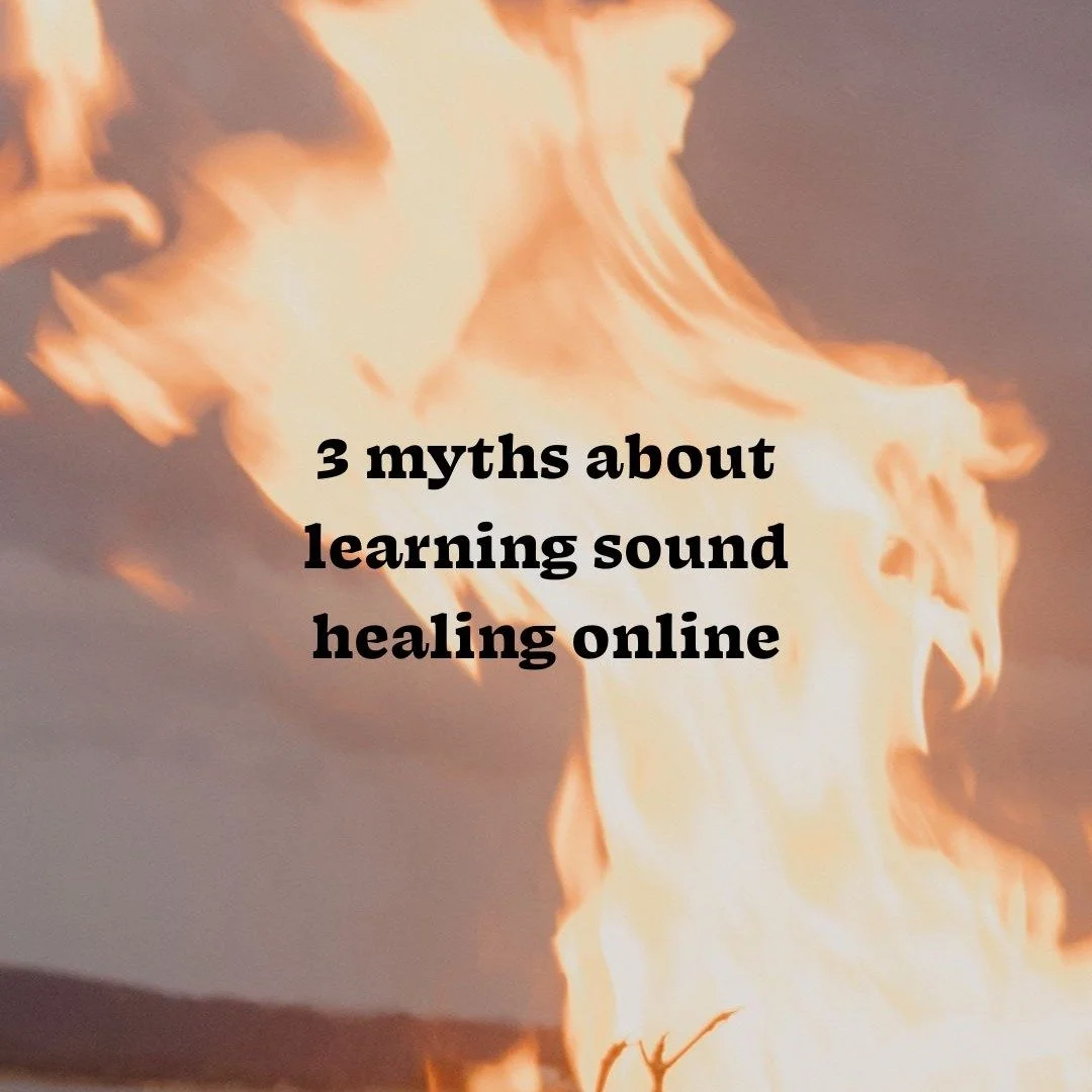 3 Common Myths about learning Sound Healing online

If you&rsquo;ve felt drawn to sound healing but haven&rsquo;t taken the leap yet, you might recognise these doubts:

1. &ldquo;I need a full set of instruments before I can begin.&rdquo;

It&rsquo;s
