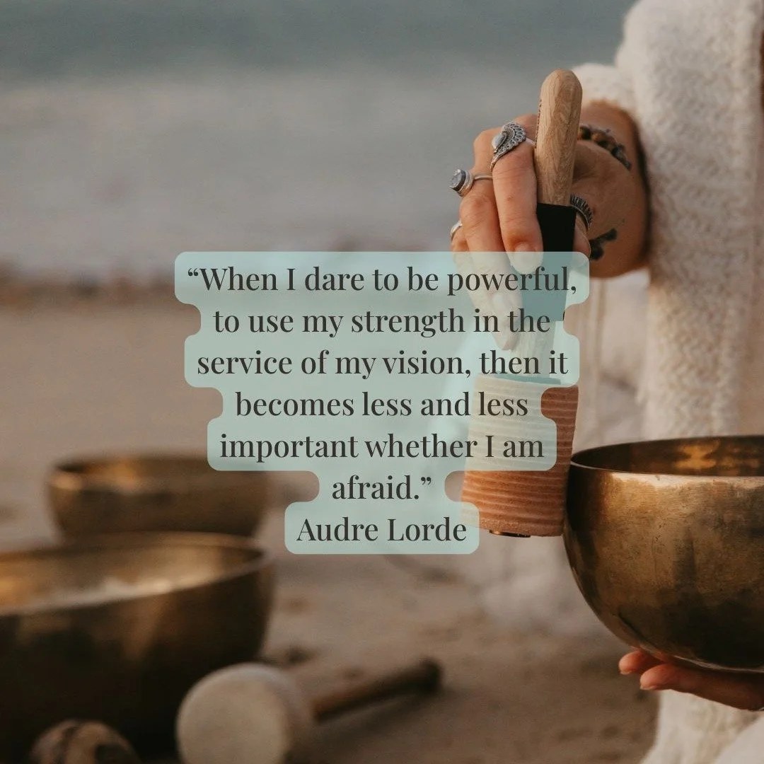 These words ❤️
They name something I&rsquo;ve felt for years &mdash; the quiet pressure to make my strength more palatable. 

To be soft, 
soothing, 
nurturing&hellip; but not too much. 

As if a woman&rsquo;s power needs a filter to be acceptable. I