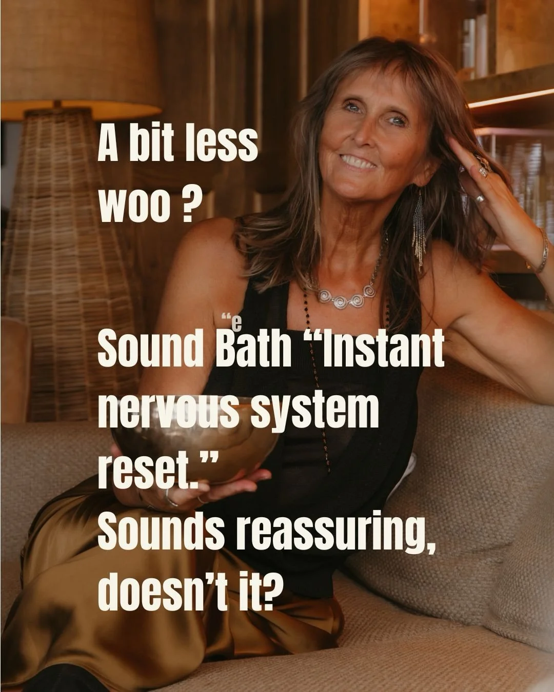 Confession time - I don&rsquo;t believe your nervous system can be &lsquo;reset&rsquo;- if sound healing came with such a &lsquo;reset button&rsquo; my work here would be done by now.

What&rsquo;s your POV?