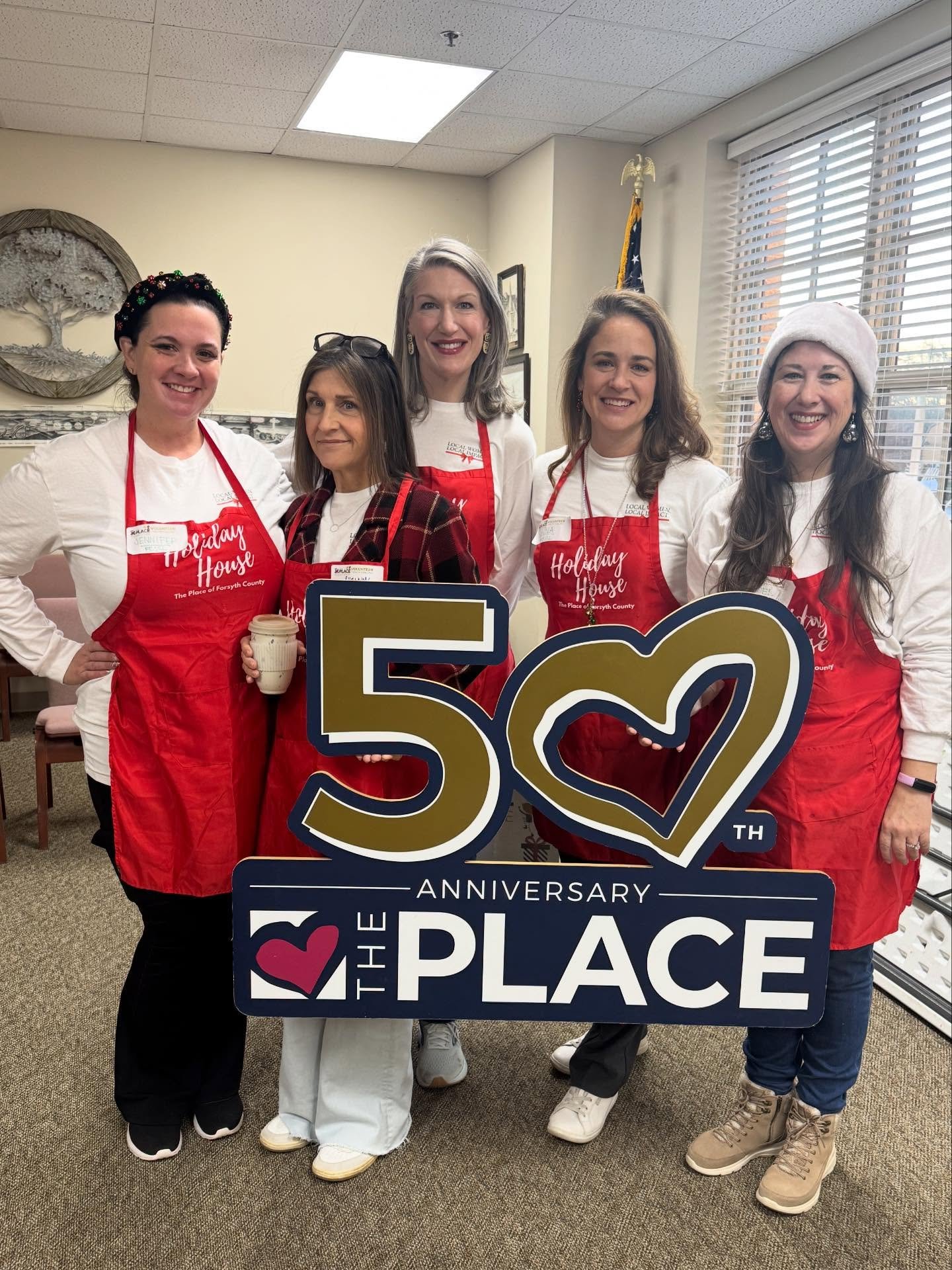 The Forsyth County Junior Service League was honored to participate in Holiday House by @theplacega - helping bring dignity and joy to local families this holiday season. Through this incredible program, neighbors in need are given the opportunity to