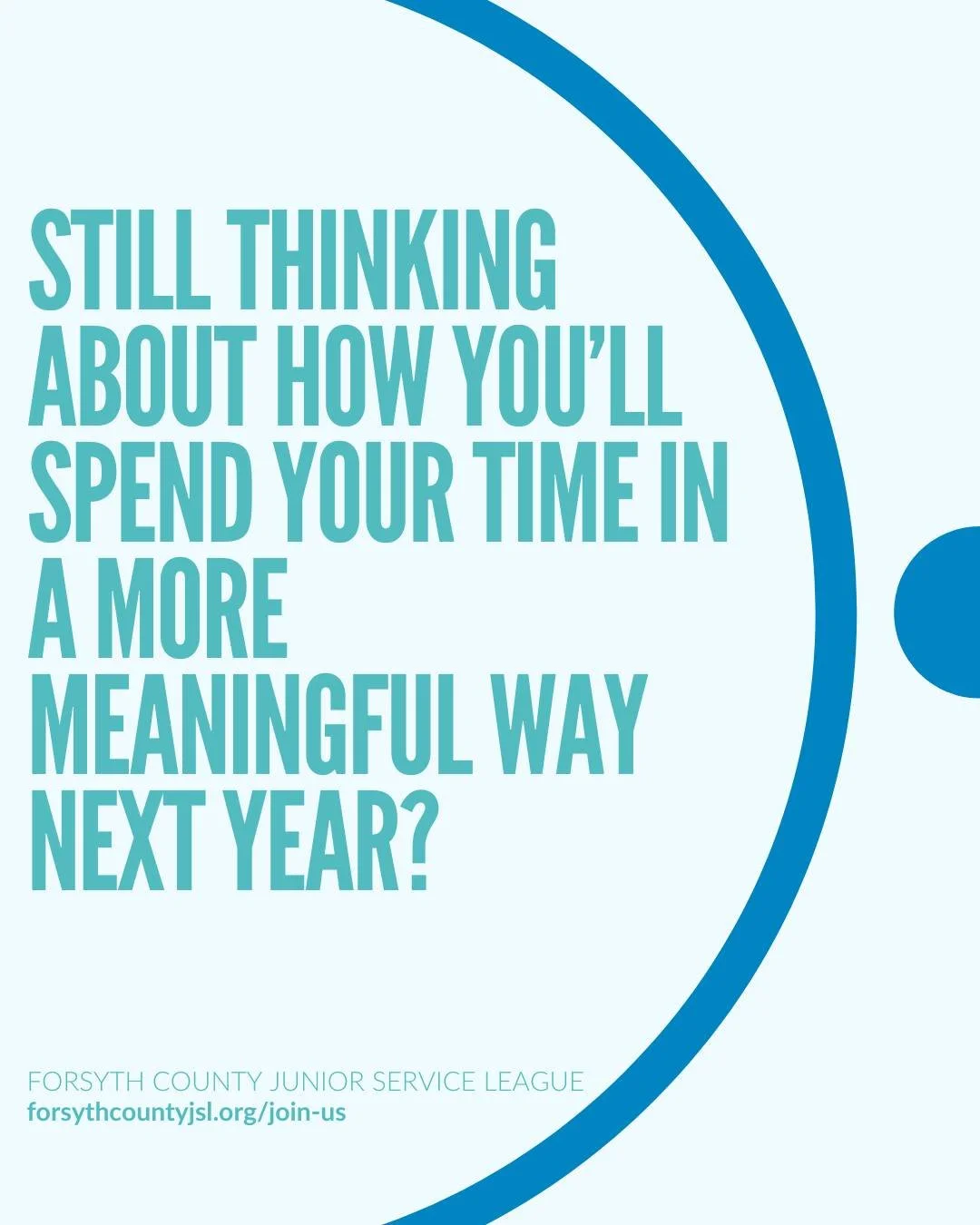 If you&rsquo;ve been craving something meaningful - not more to do, but something that matters - this is your sign.
The Forsyth County Junior Service League brings women together to serve our community in thoughtful, hands-on ways that fit real life.