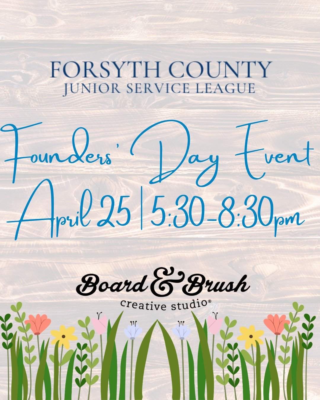 Come enjoy a fun, hands-on evening while giving back&mdash;20% of every ticket purchased goes directly to support our organization! 
🎉Join Us for Our Founders&rsquo; Day Celebration! 
We&rsquo;re celebrating ONE amazing year of service&mdash;and we&