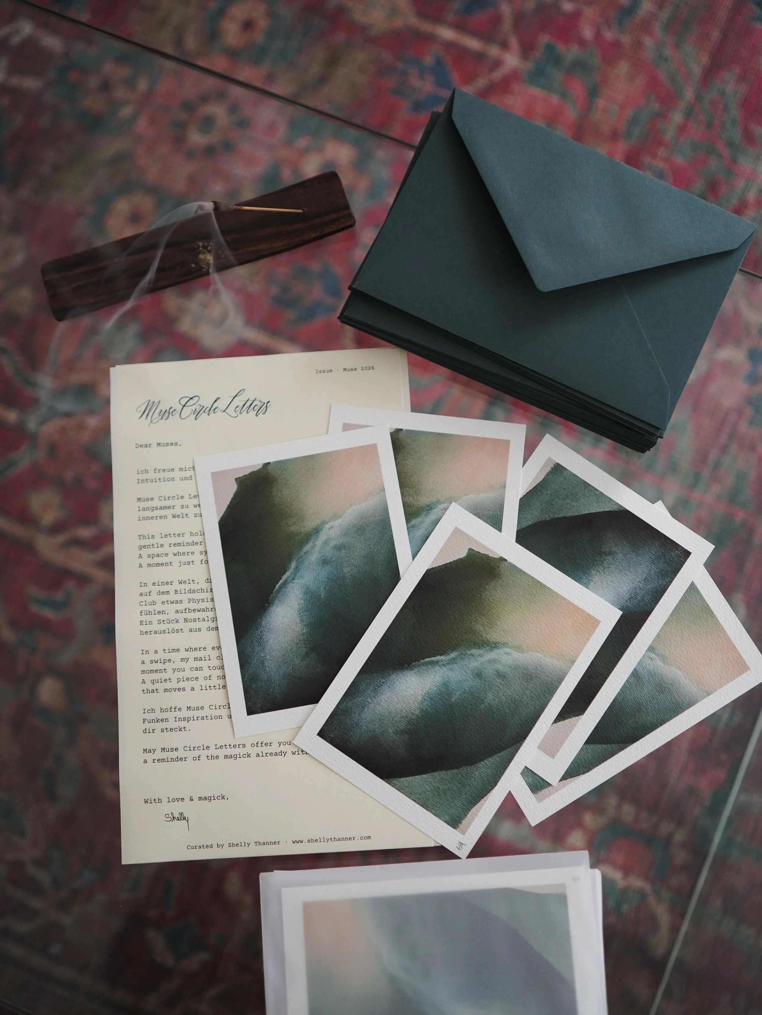 Muse Circle Letters - Collectors Package