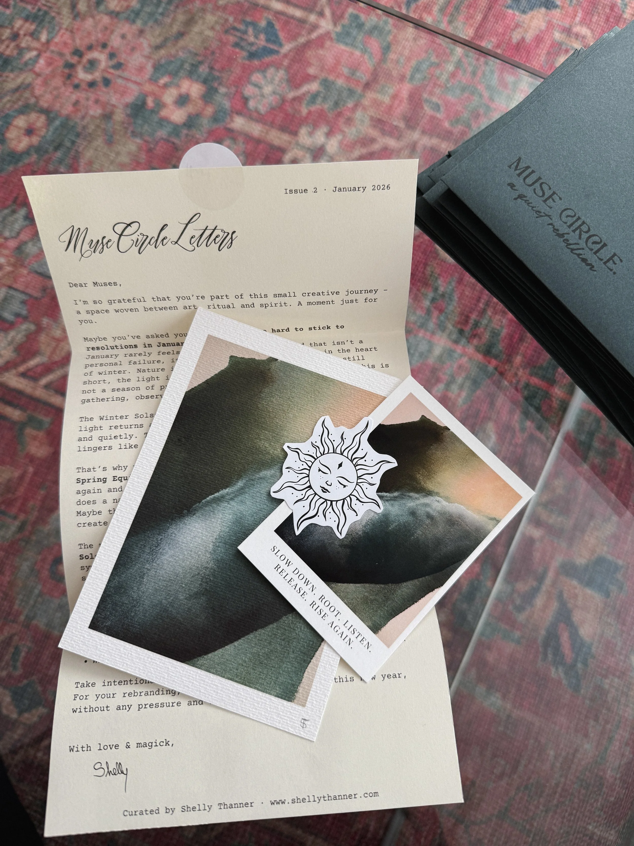 Muse Circle Letters - Back Issues