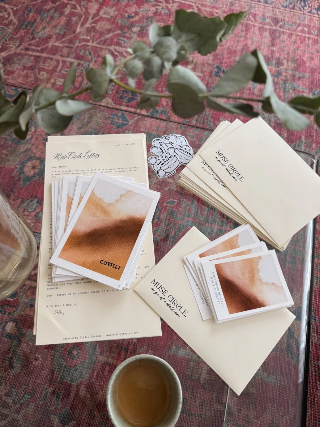 Muse Circle Letters - Collectors Package