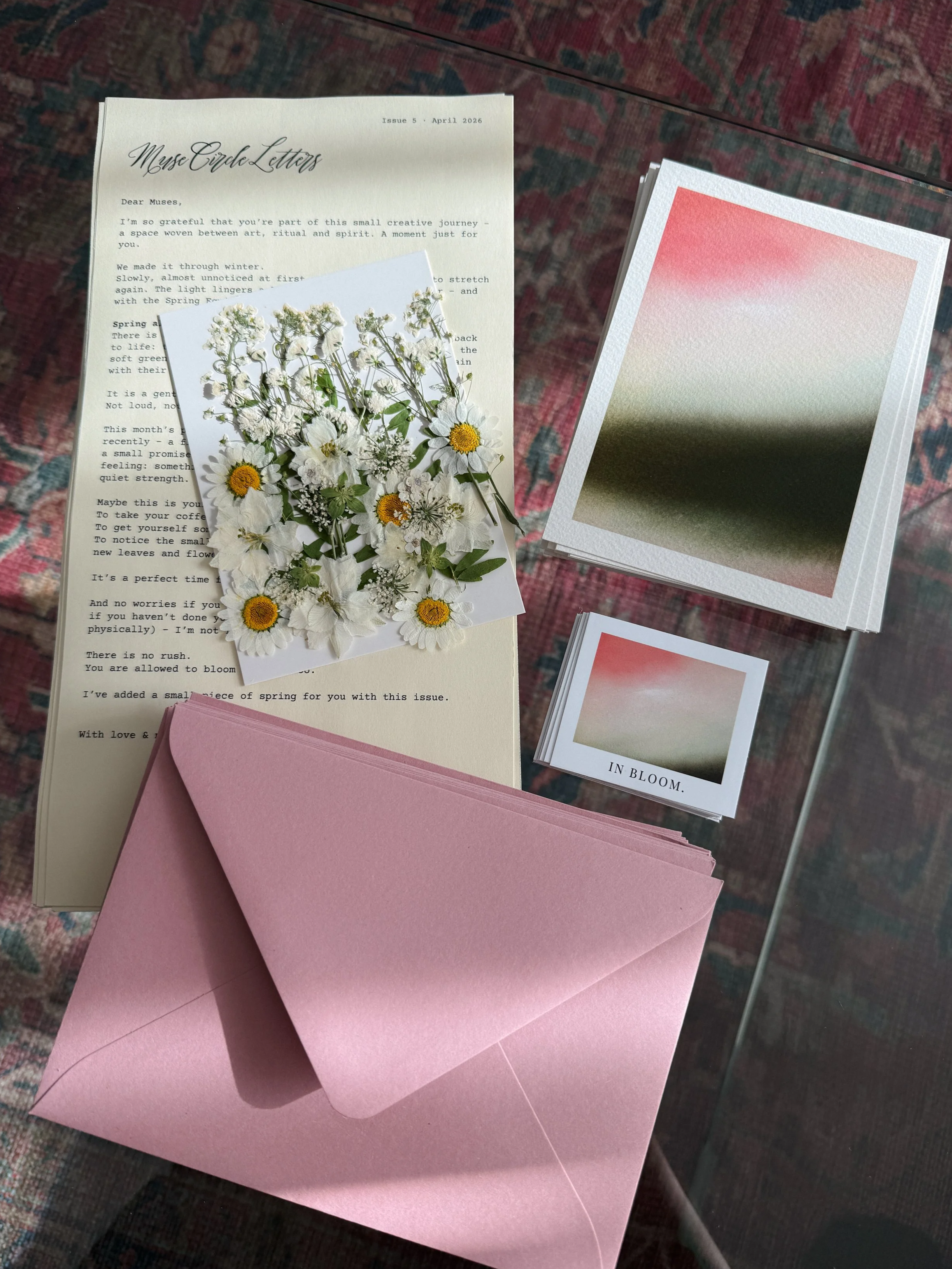 Muse Circle Letters - Back Issues