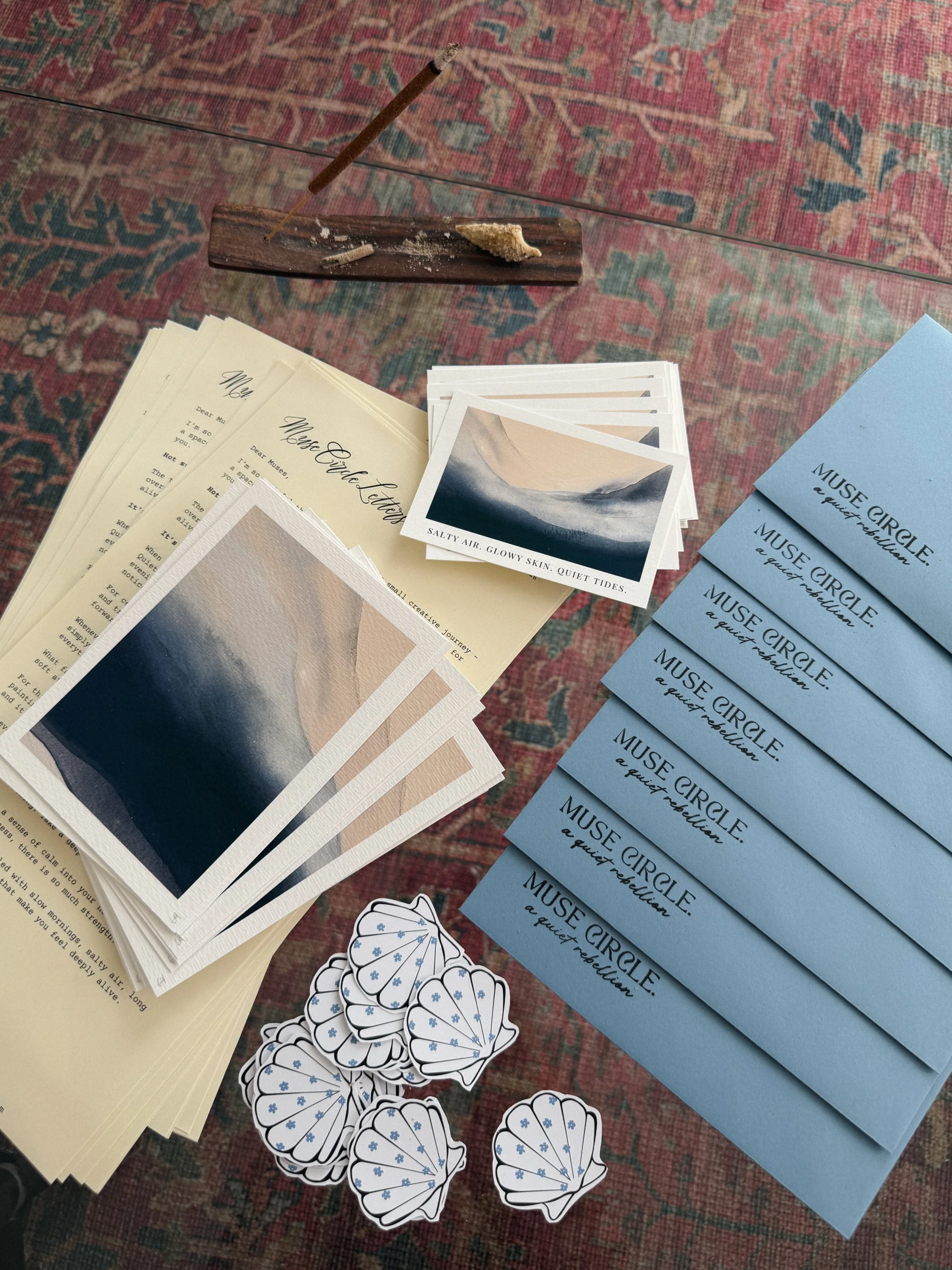 Muse Circle Letters - Monthly Subscription
