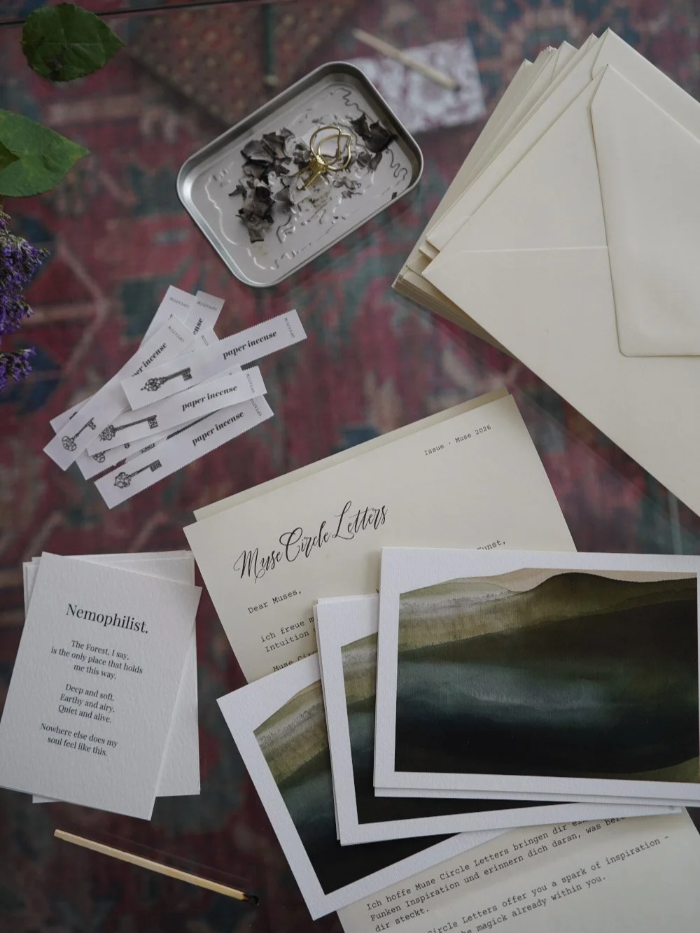 Muse Circle Letters - Collectors Package