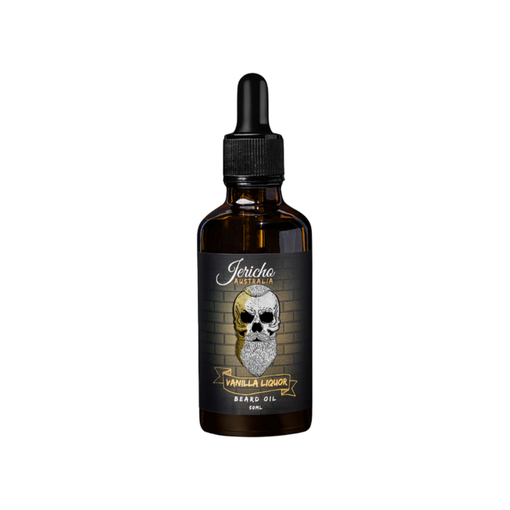 Jericho Beard Oil Vanilla Liquor Lust Lumberjack Sea Salt Driftwood Level Up Barber
