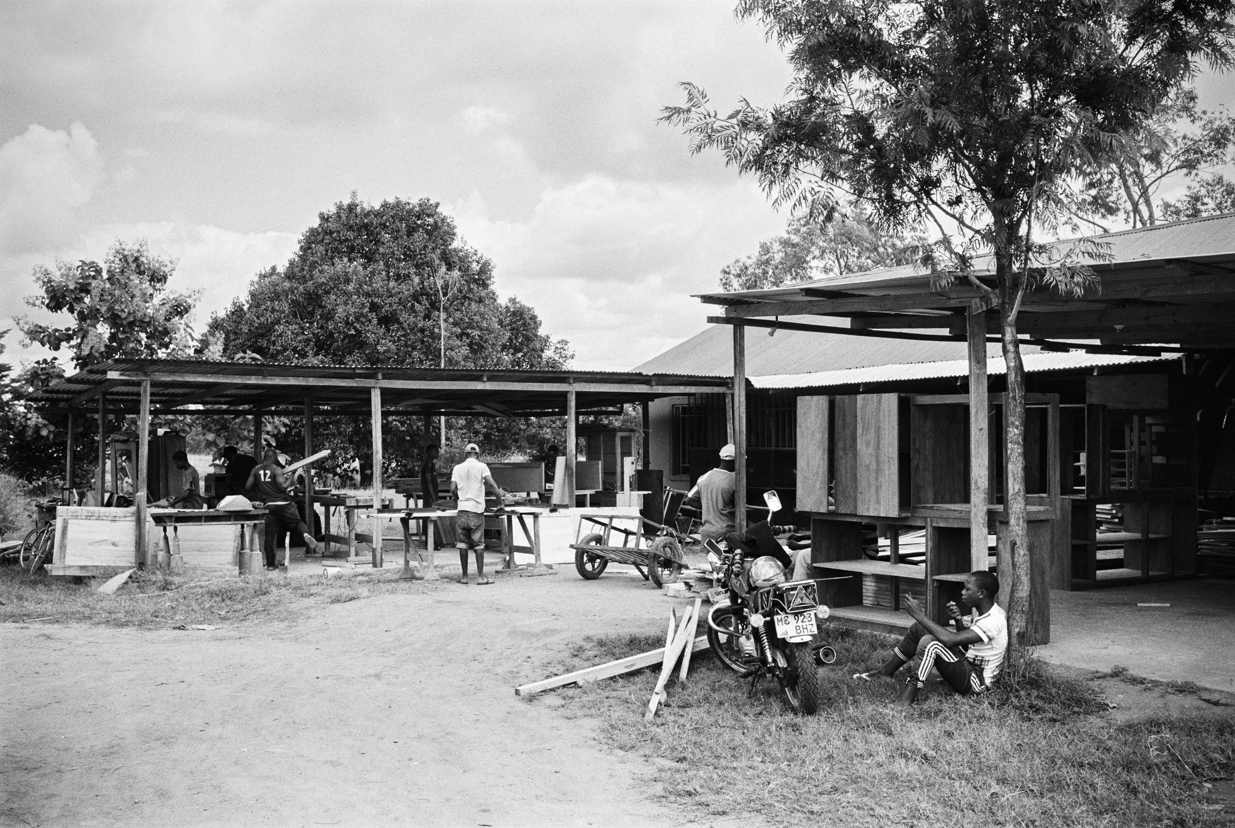 Die Schreinerei in Korogwe.