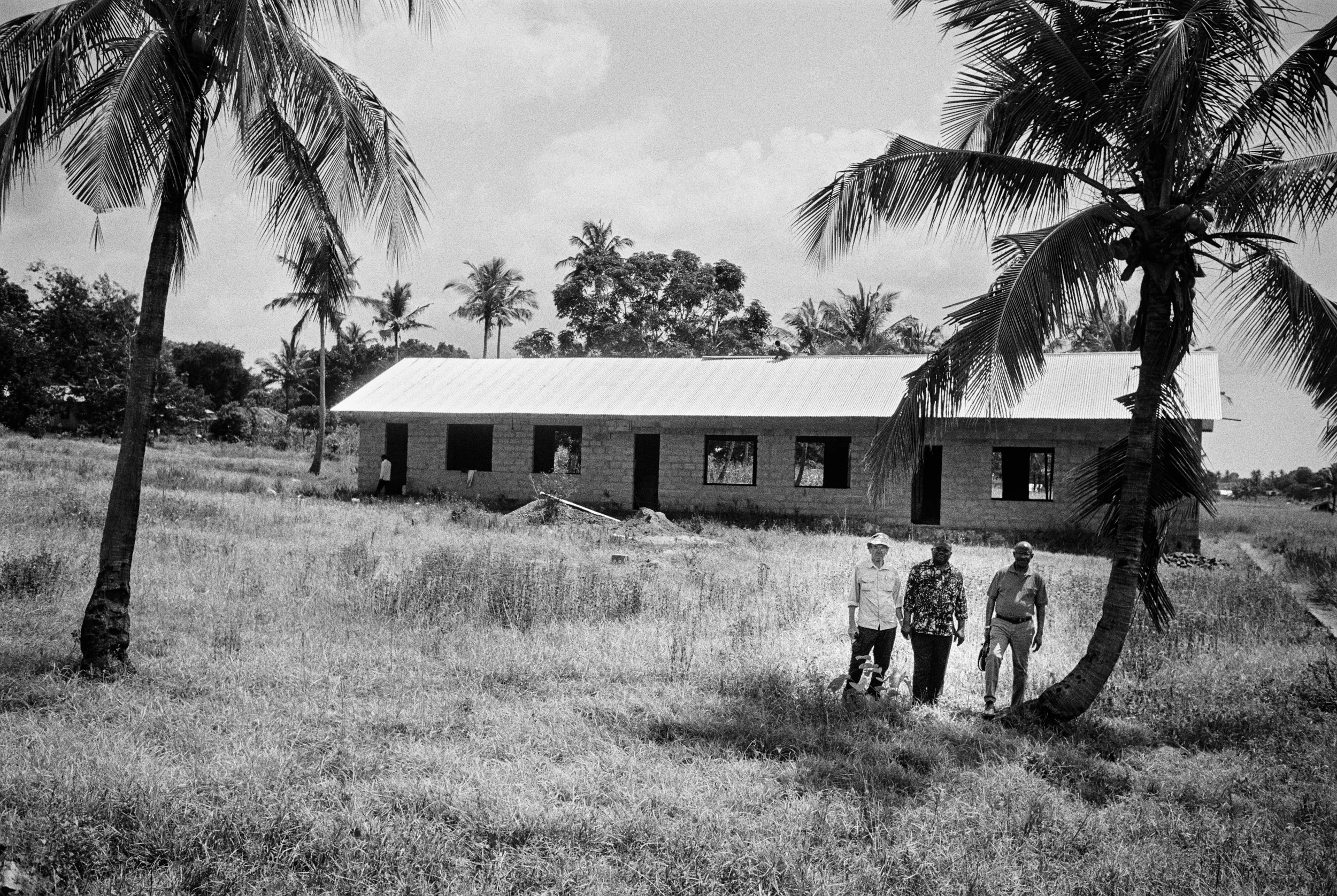 Gebäude 1. Die Grundschule in Michungwani.