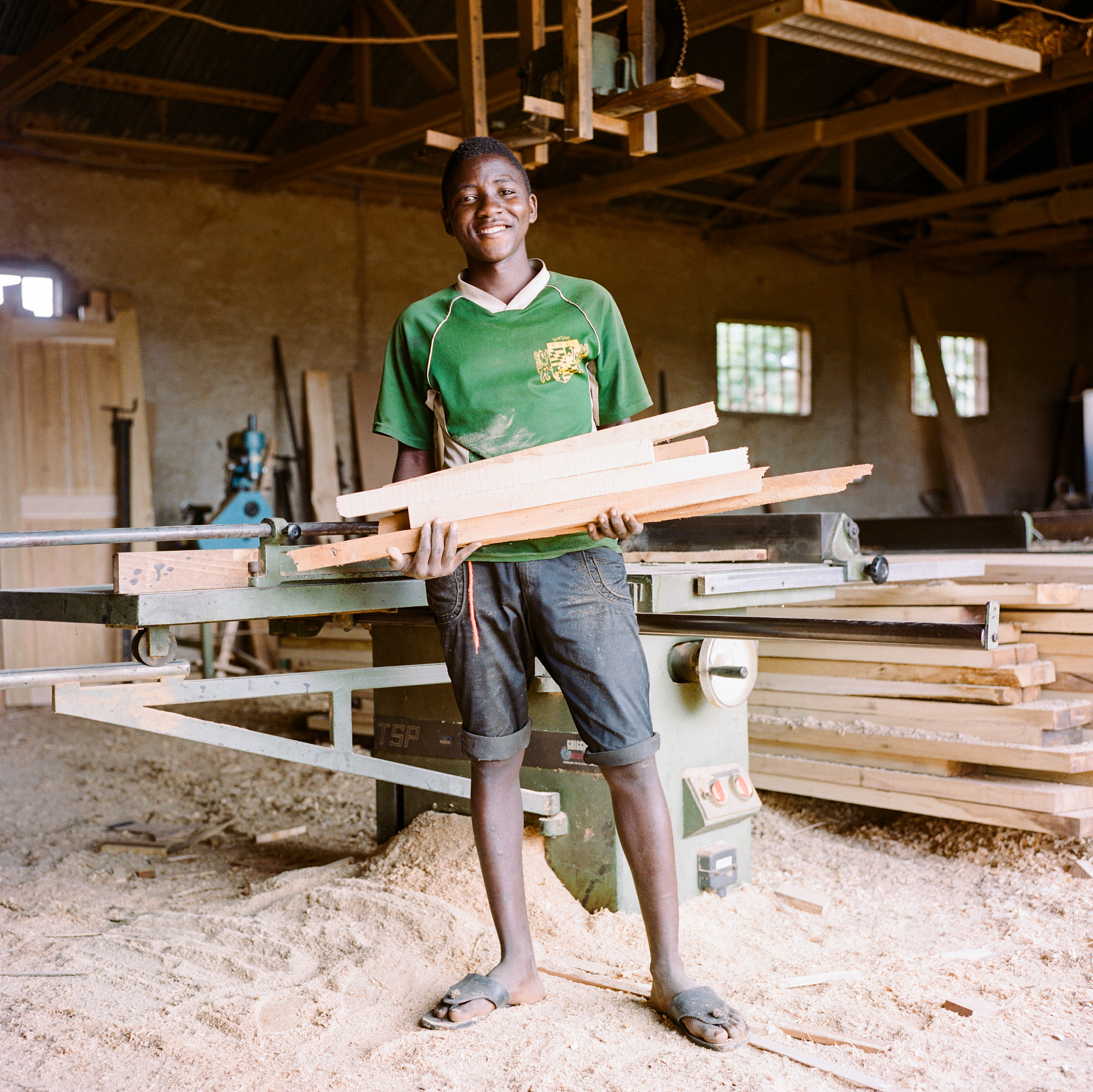 Wilson. Die Schreinerei in Korogwe.