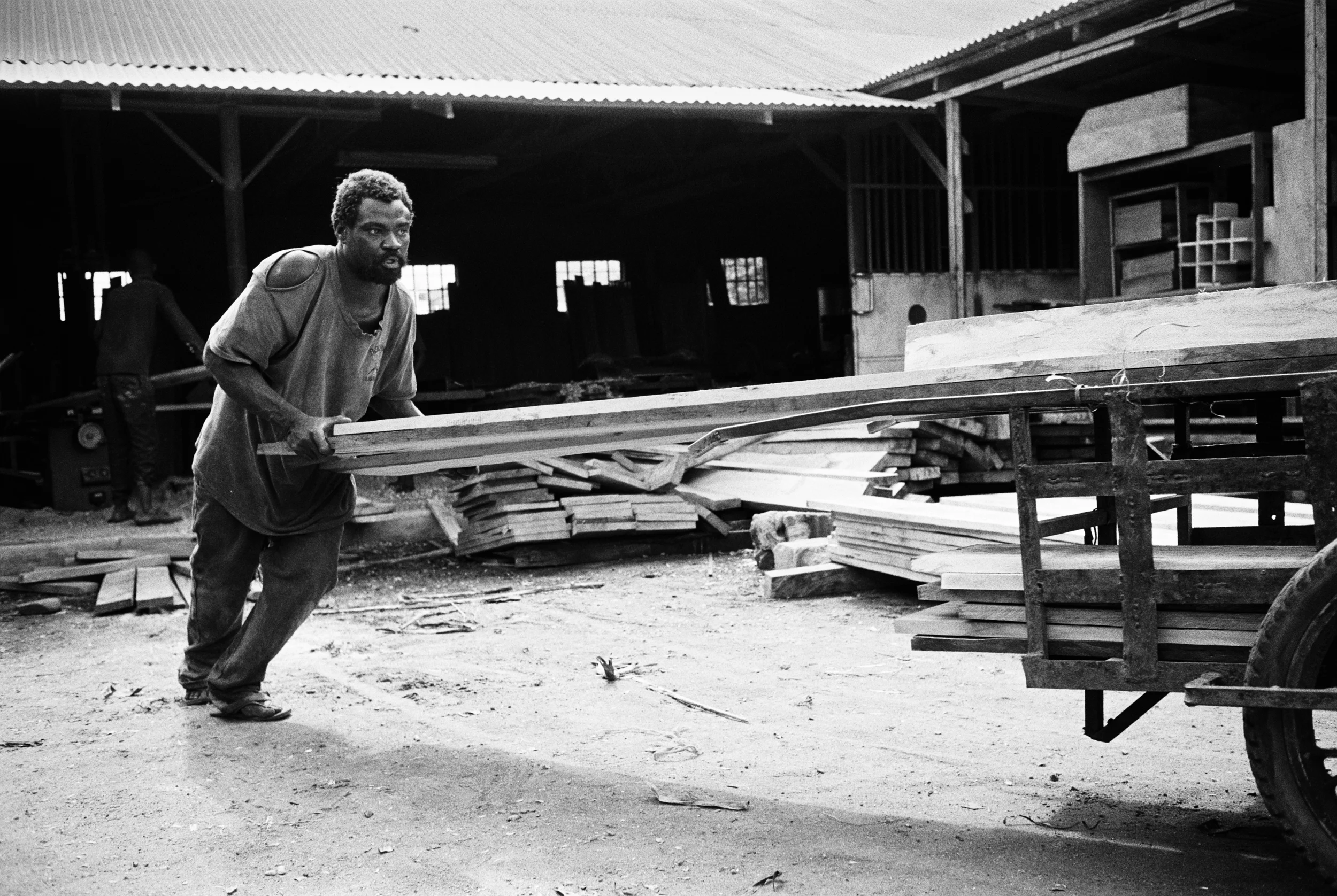 Die Schreinerei in Korogwe.