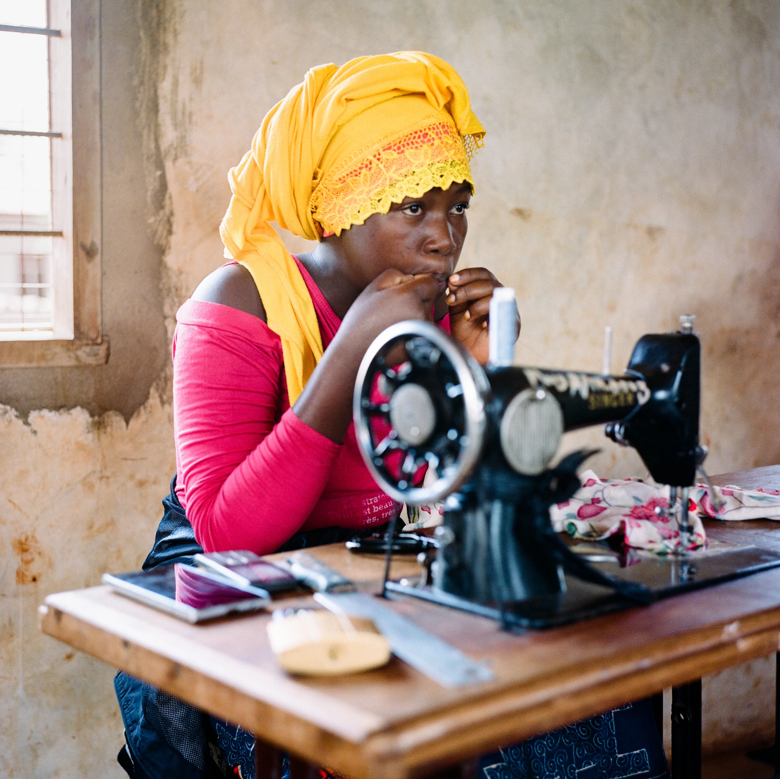 Josephine. Die Nähwerkstatt in Michungwani.