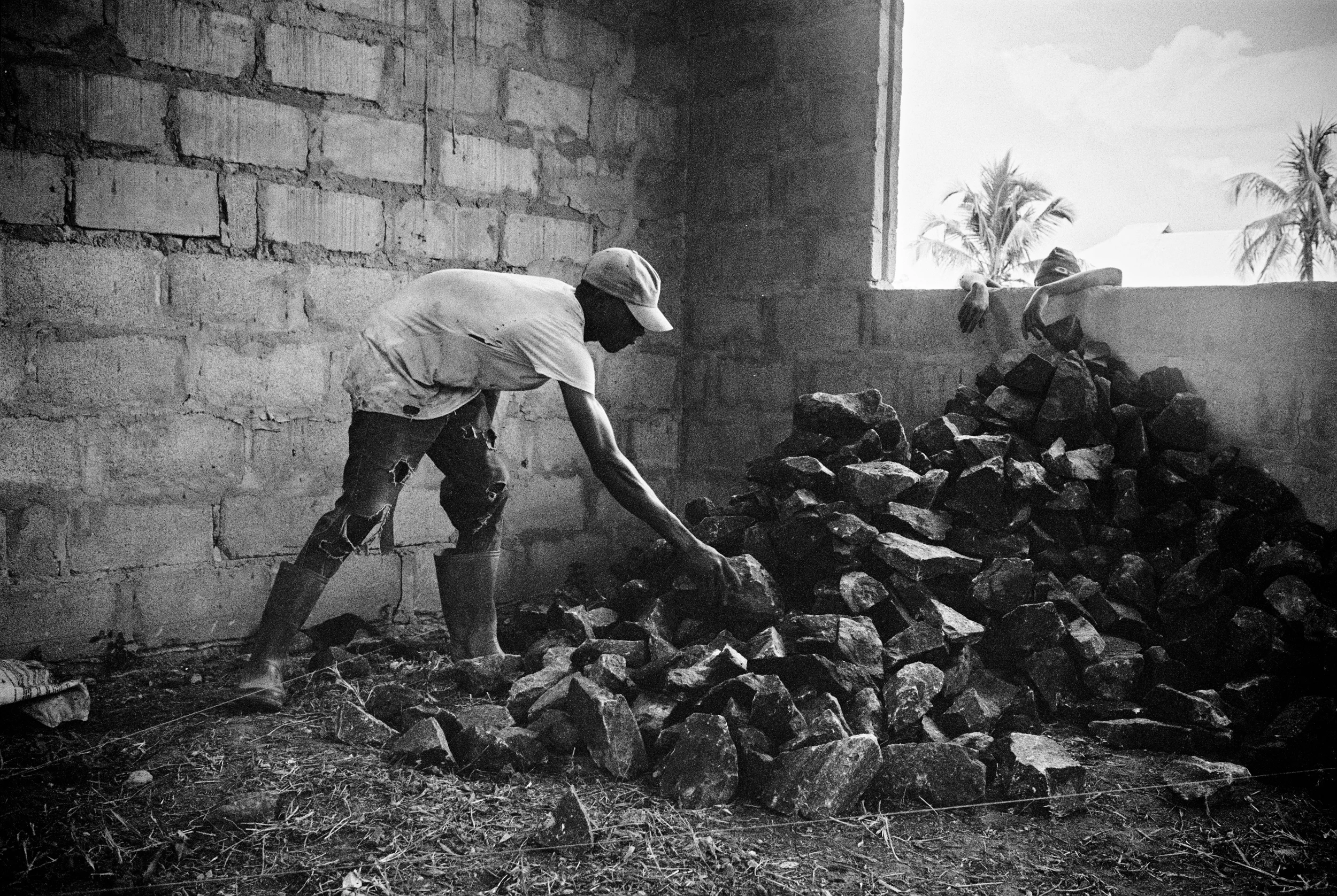 Innenausbau. Die Grundschule in Michungwani.