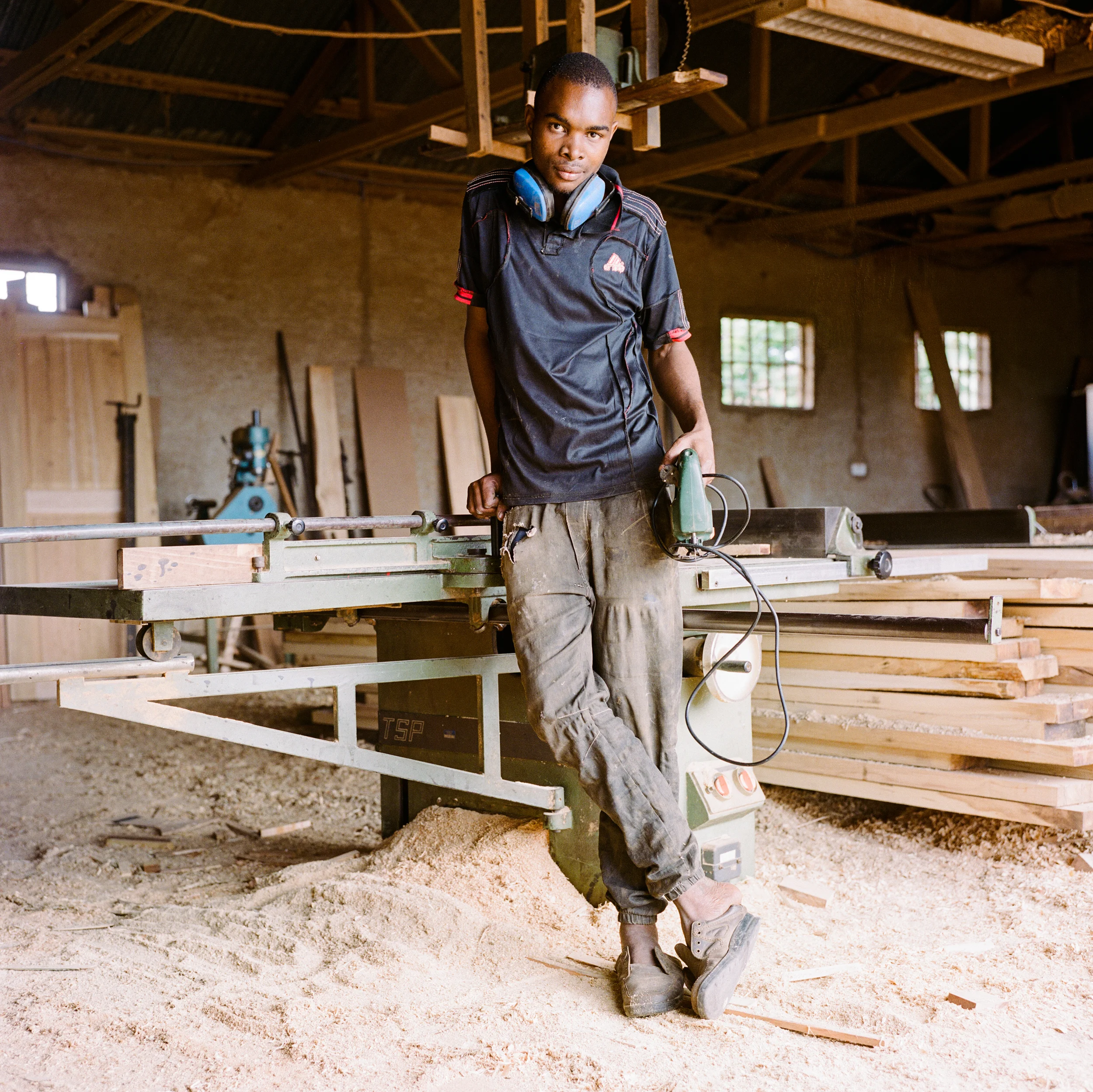 William. Die Schreinerei in Korogwe.