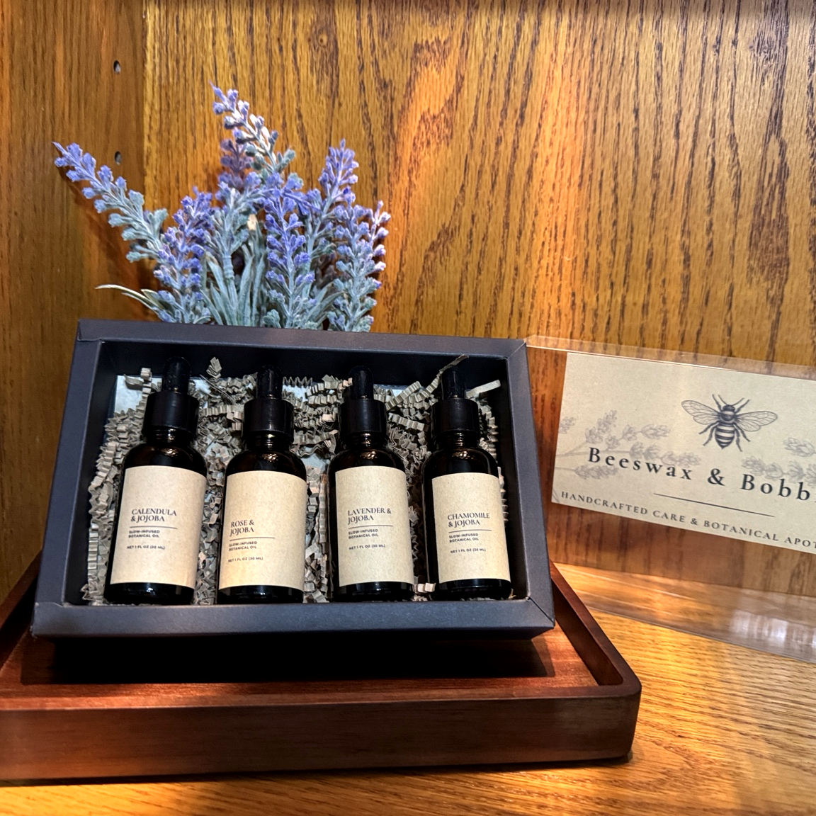 Botanical Oils Discovery Set — 4 bottles
