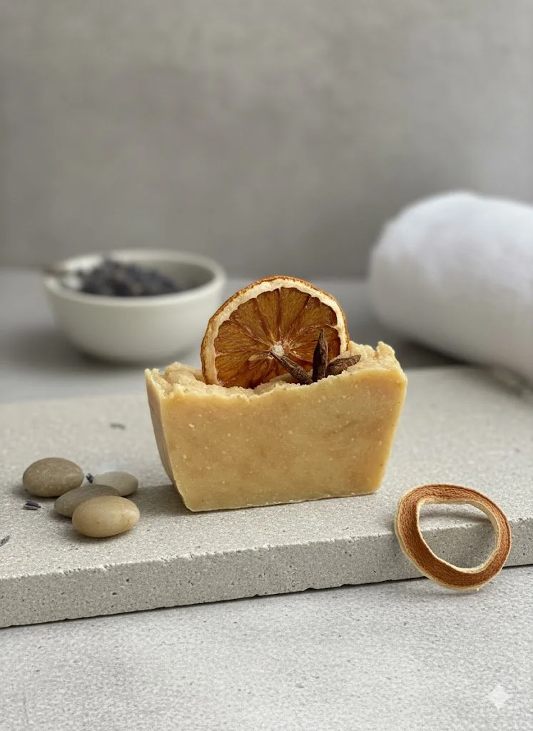 Spice Bar | Orange Grove Spice | Hot Process Soap | 2.5 - 3.5 oz.