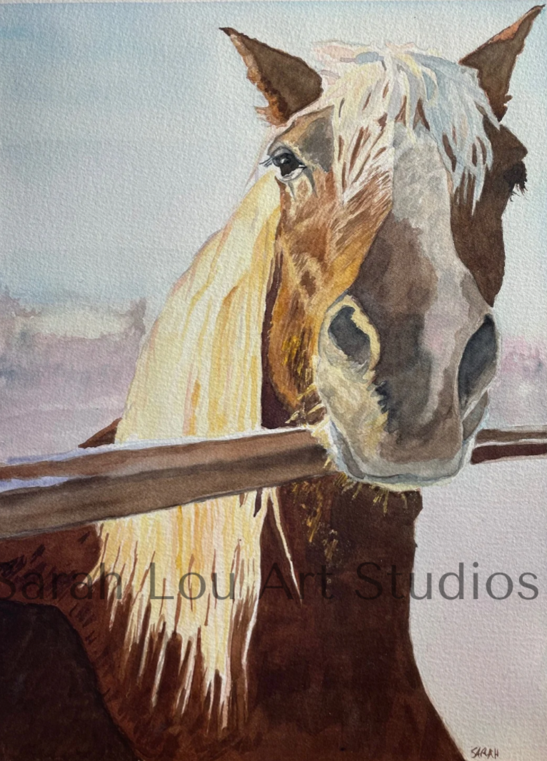 ‘Treats please!’   Watercolor