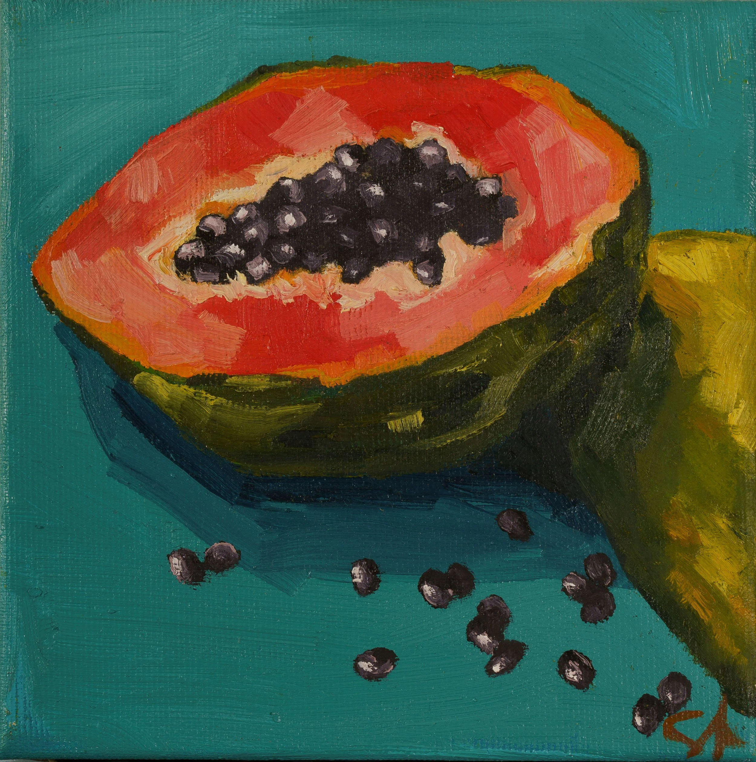 Papaya | 16x16cm