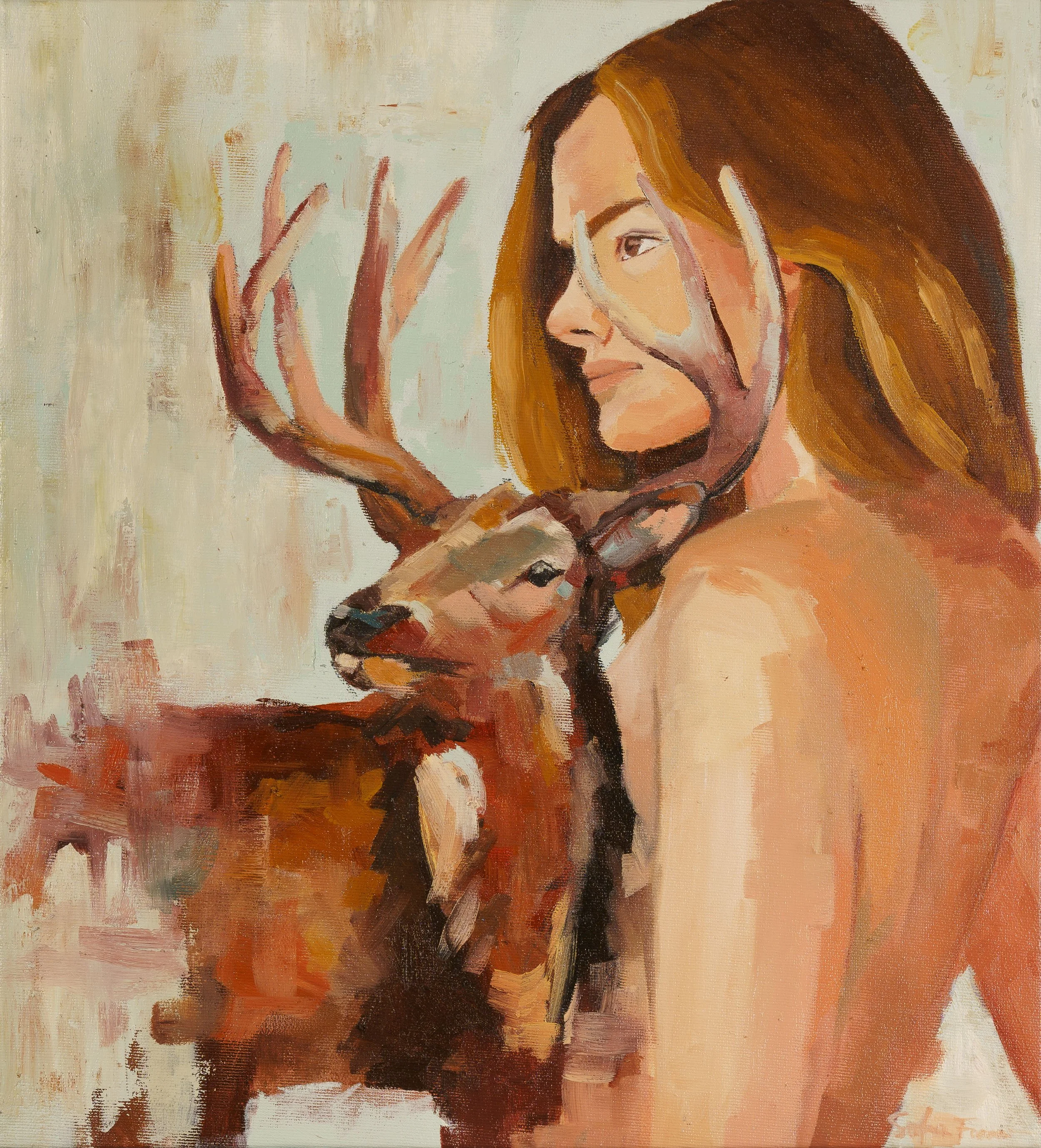 Deer | 42x46cm