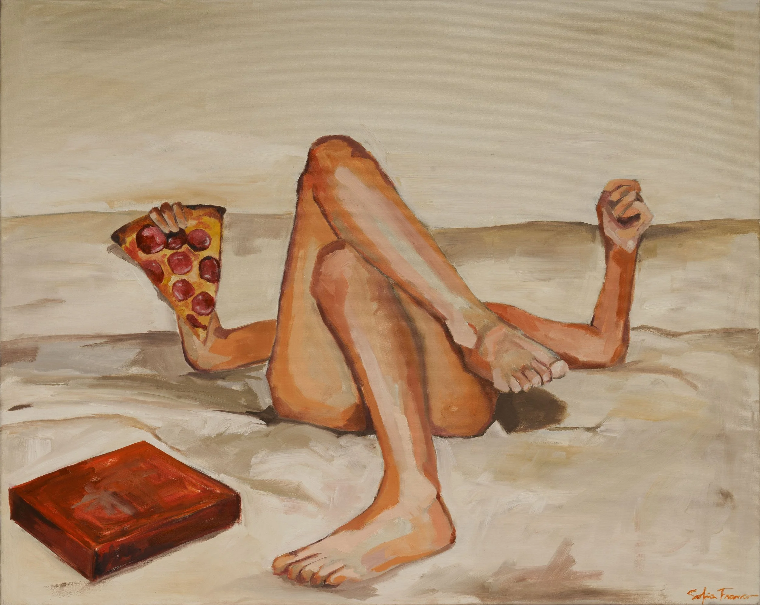 Pizza party | 100x80cm