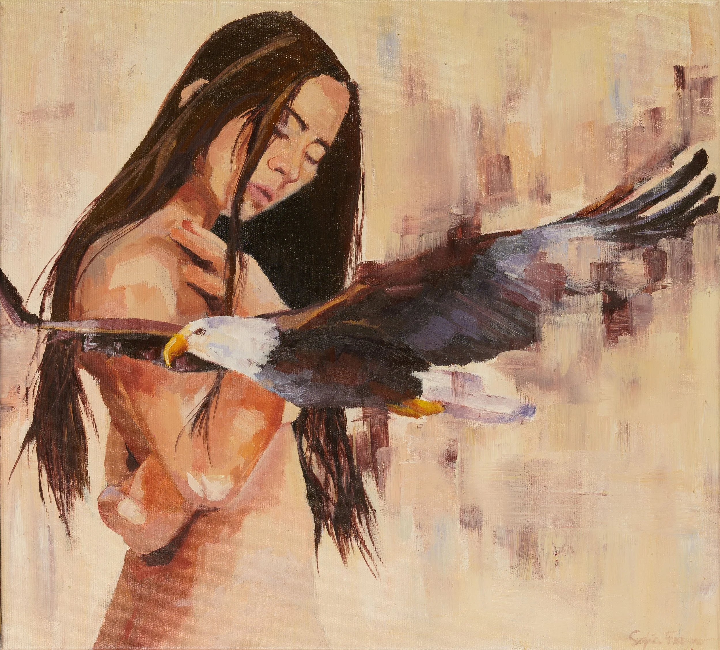Eagle | 46x42cm