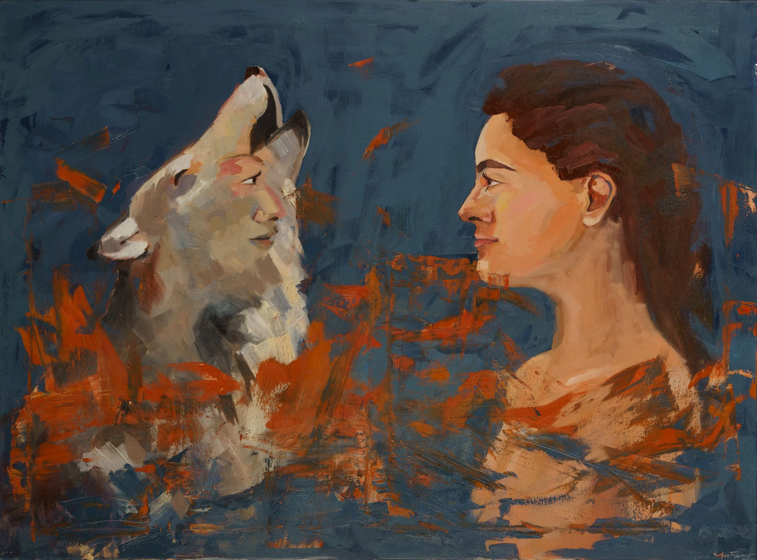 Wolf | 110x81cm