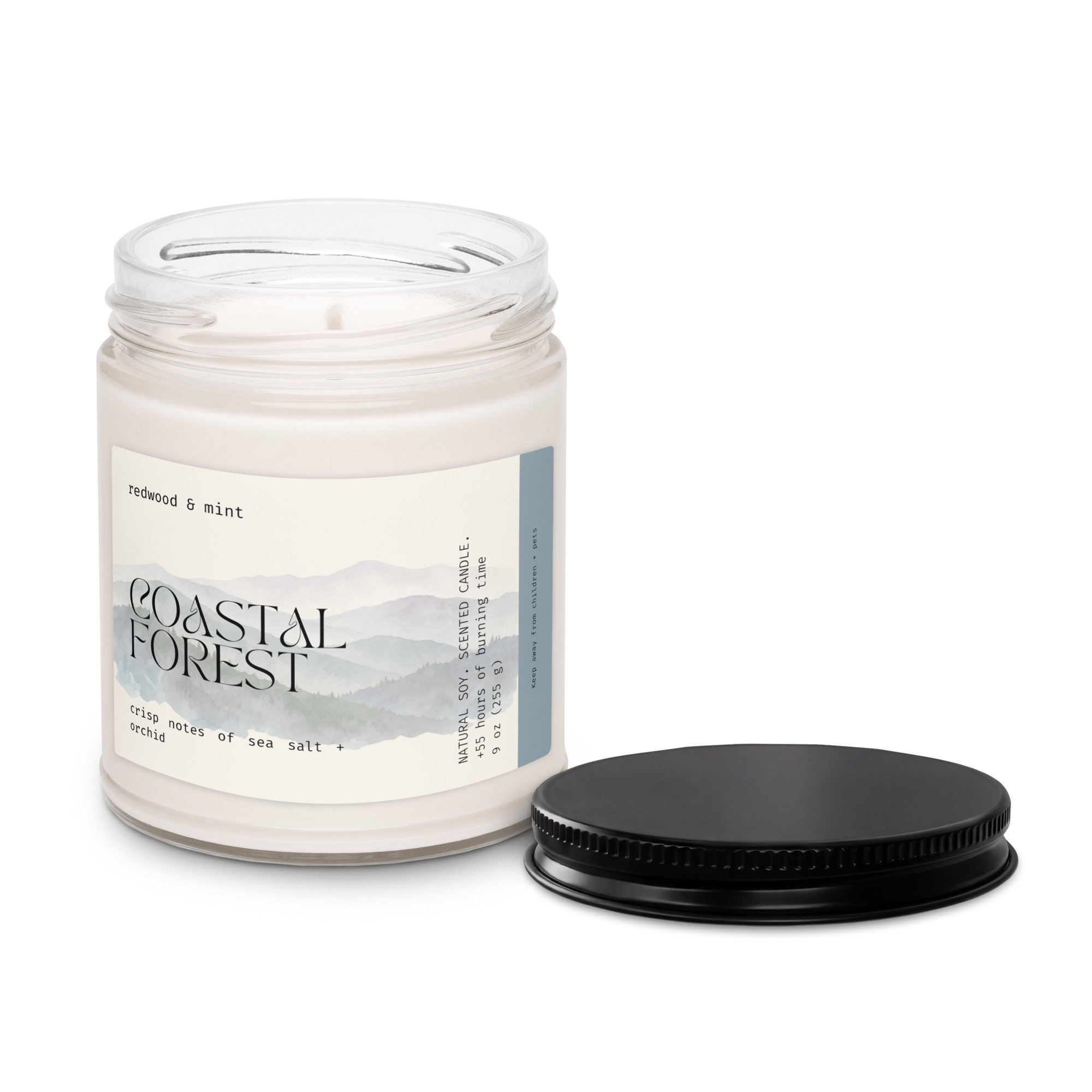coastal forest candle