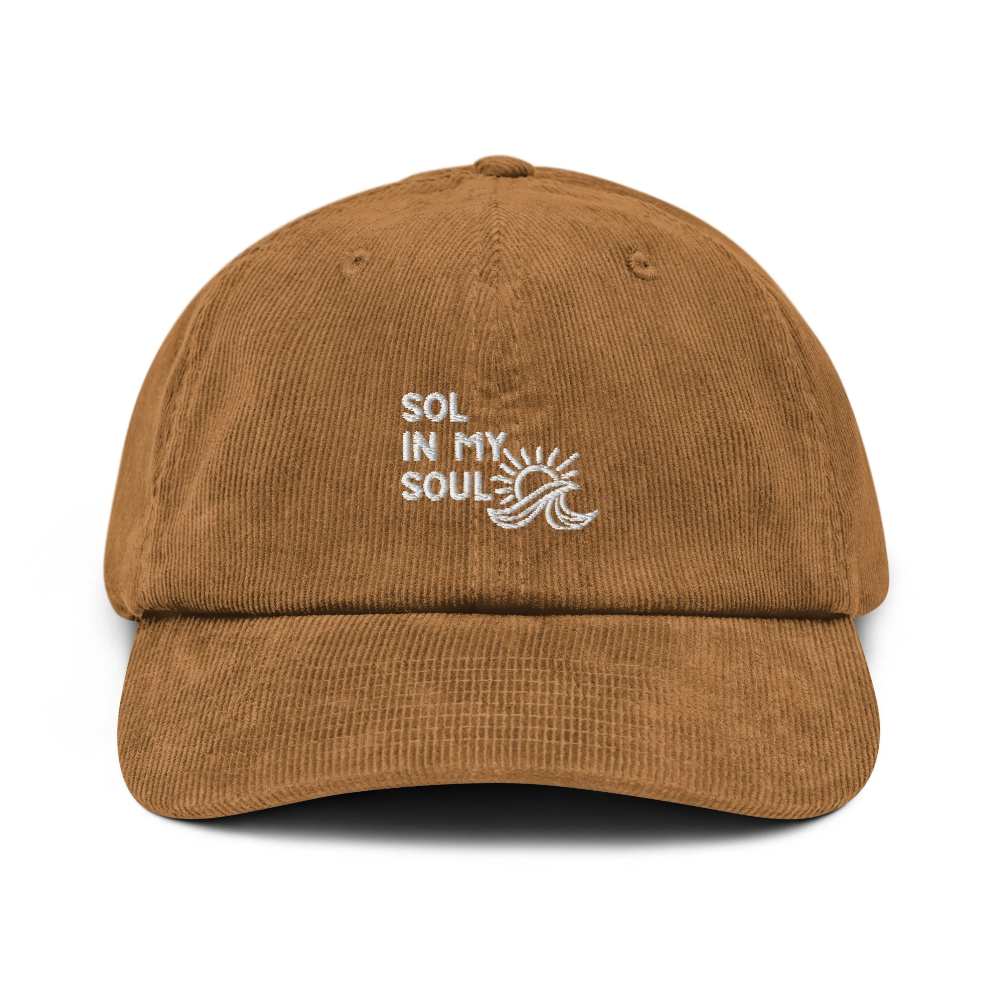 sol in my soul corduroy hat