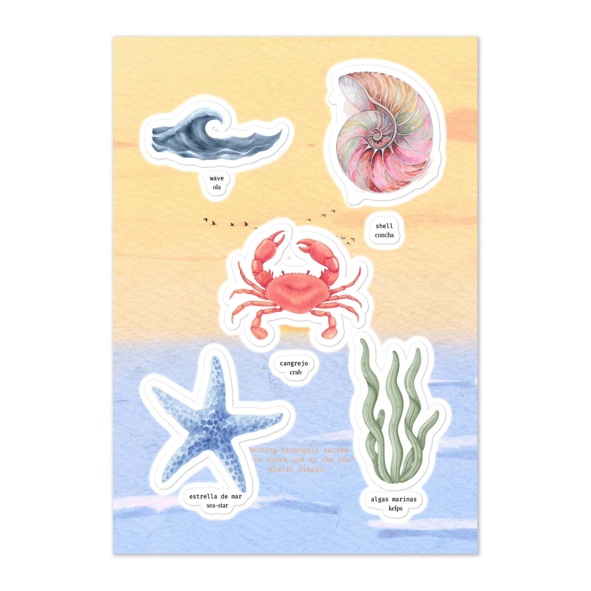 ocean stickers