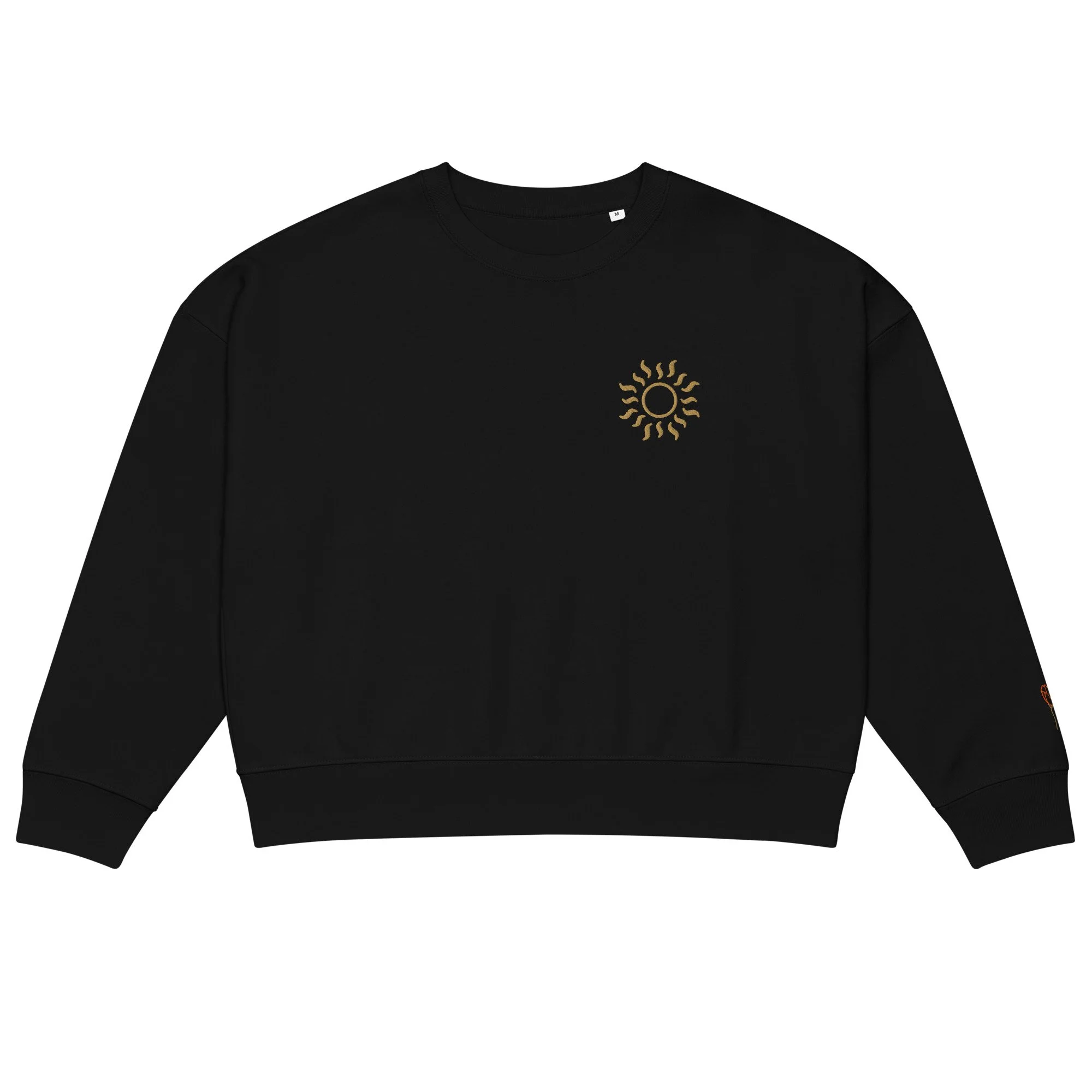 womens-organic-crew-neck-sweatshirt-black-front-698601ad47763.jpg