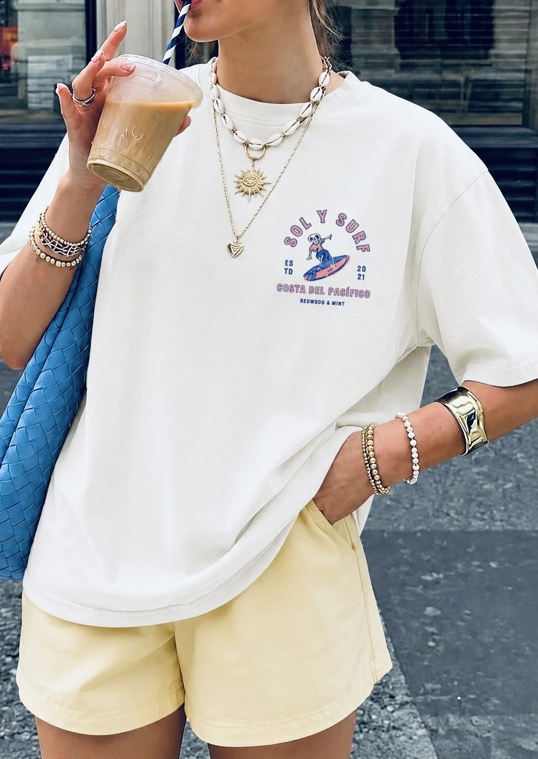 sol y surf tee