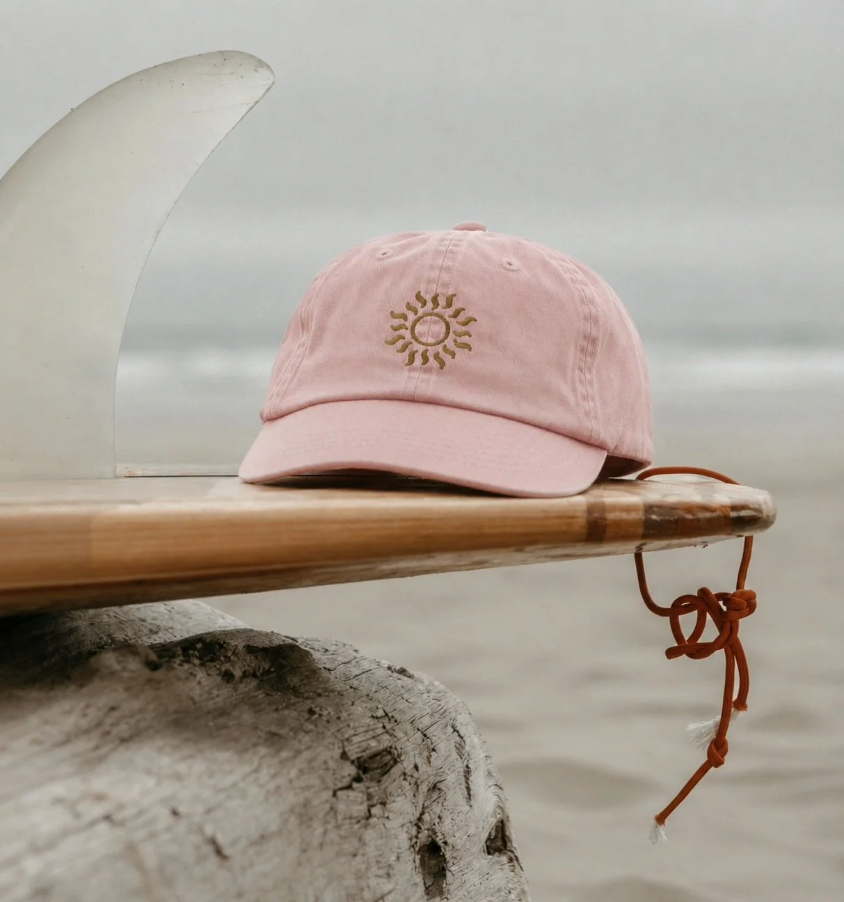 sol embroidered pastel baseball hat