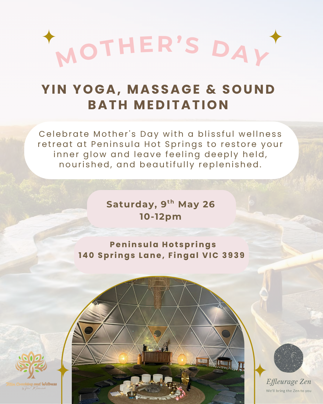 Mother’s Day Retreat at Peninsula Hotsprings