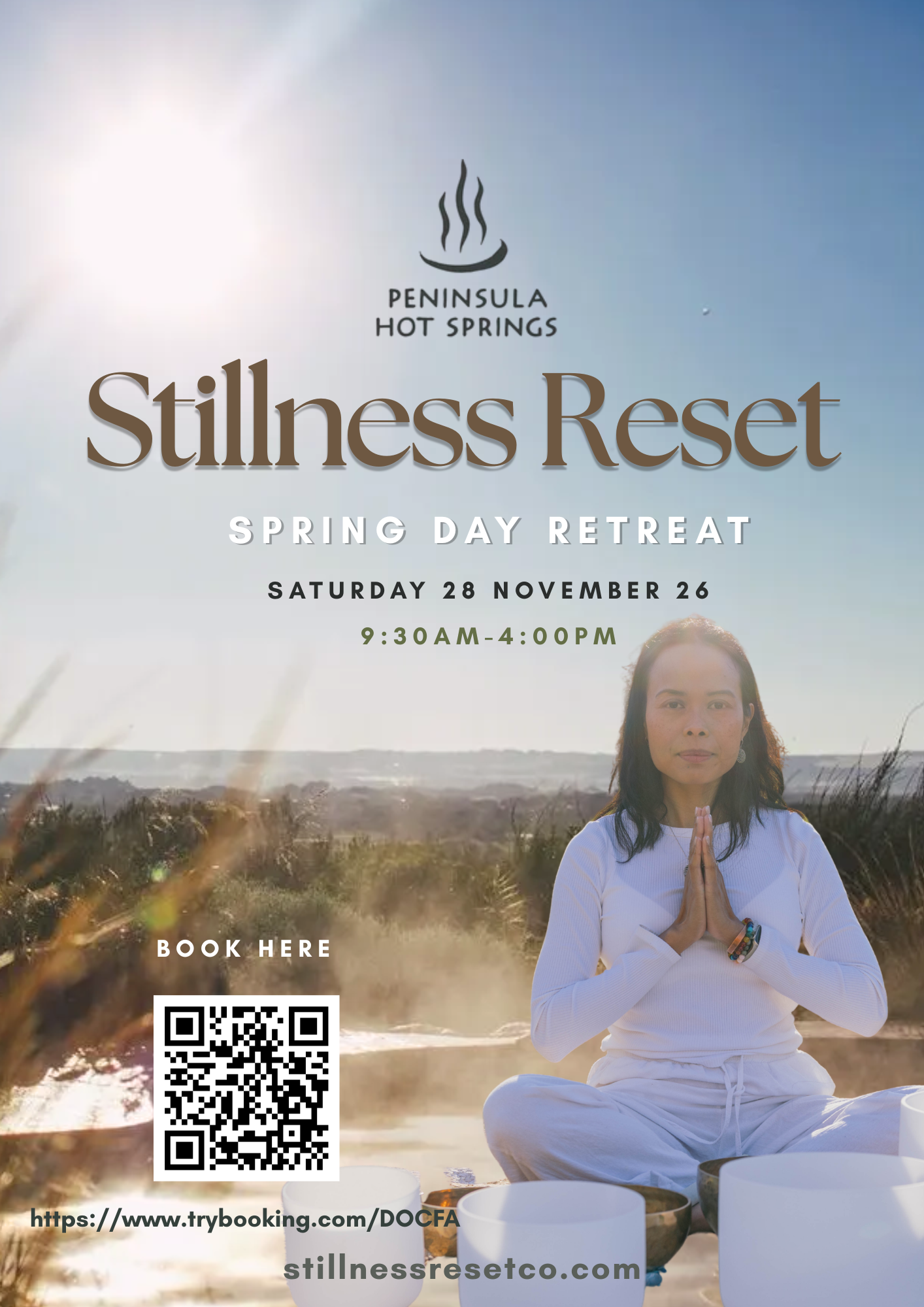 Stillness Reset- Day Retreat at Peninsula Hot Springs