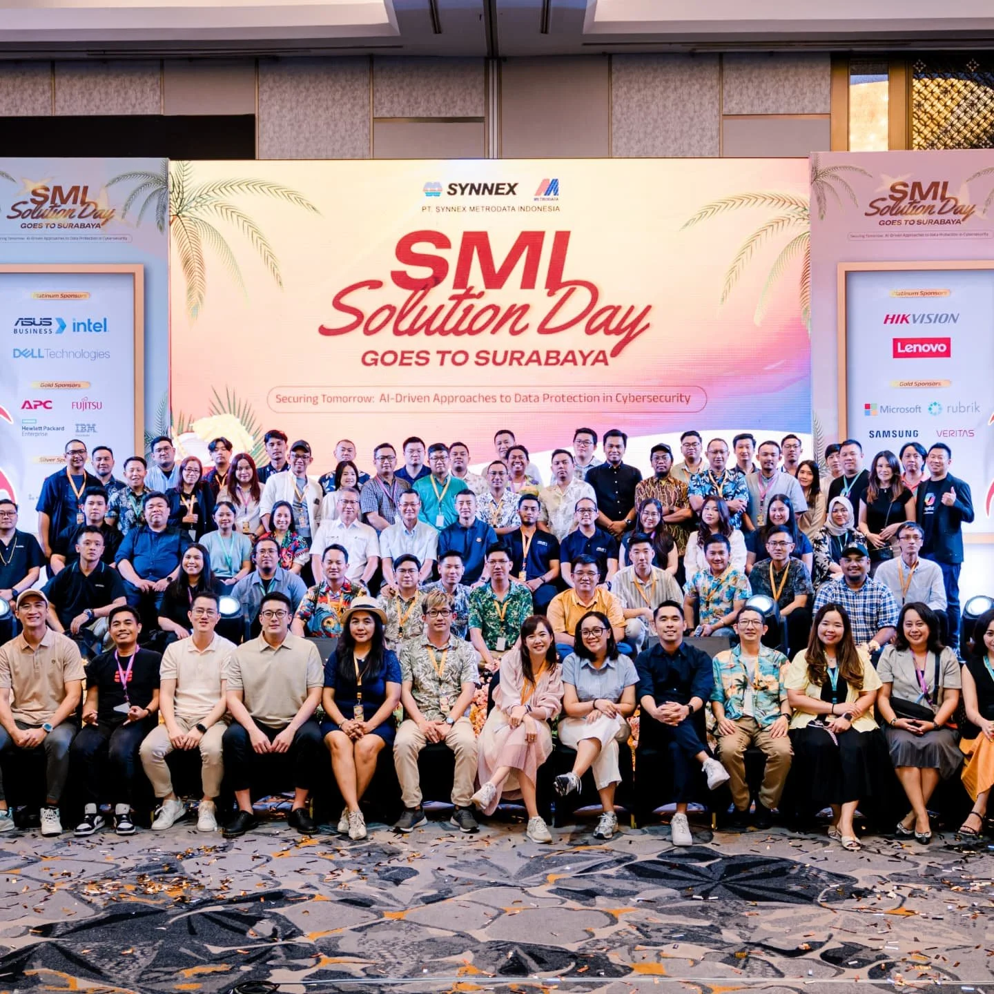 We successfully concluded the final round of Synnex Metrodata Indonesia Solution Day 2024 (SSD2024) in Surabaya last week, November 20th, which is the fourth city of our SSD Series this year.

A heartfelt thank you to 20 of our vendors who participat