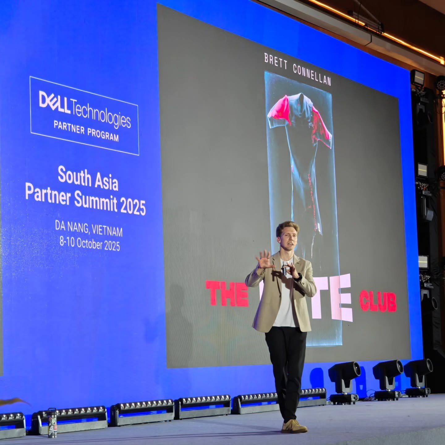 Sometimes the most inspiring encounters happen completely by chance.

On October 9, Dell South Asia Partner Summit 2025 at Da Nang, Vietnam, I happened to share a lunch table with someone I hadn&rsquo;t met before and out of all chances, he pick my t