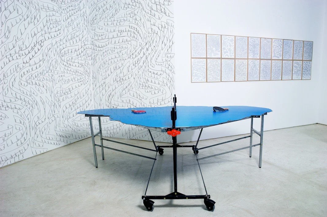 Vue de l’exposition personnelle | Les Contours, 2010 | Fat Galerie - Paris