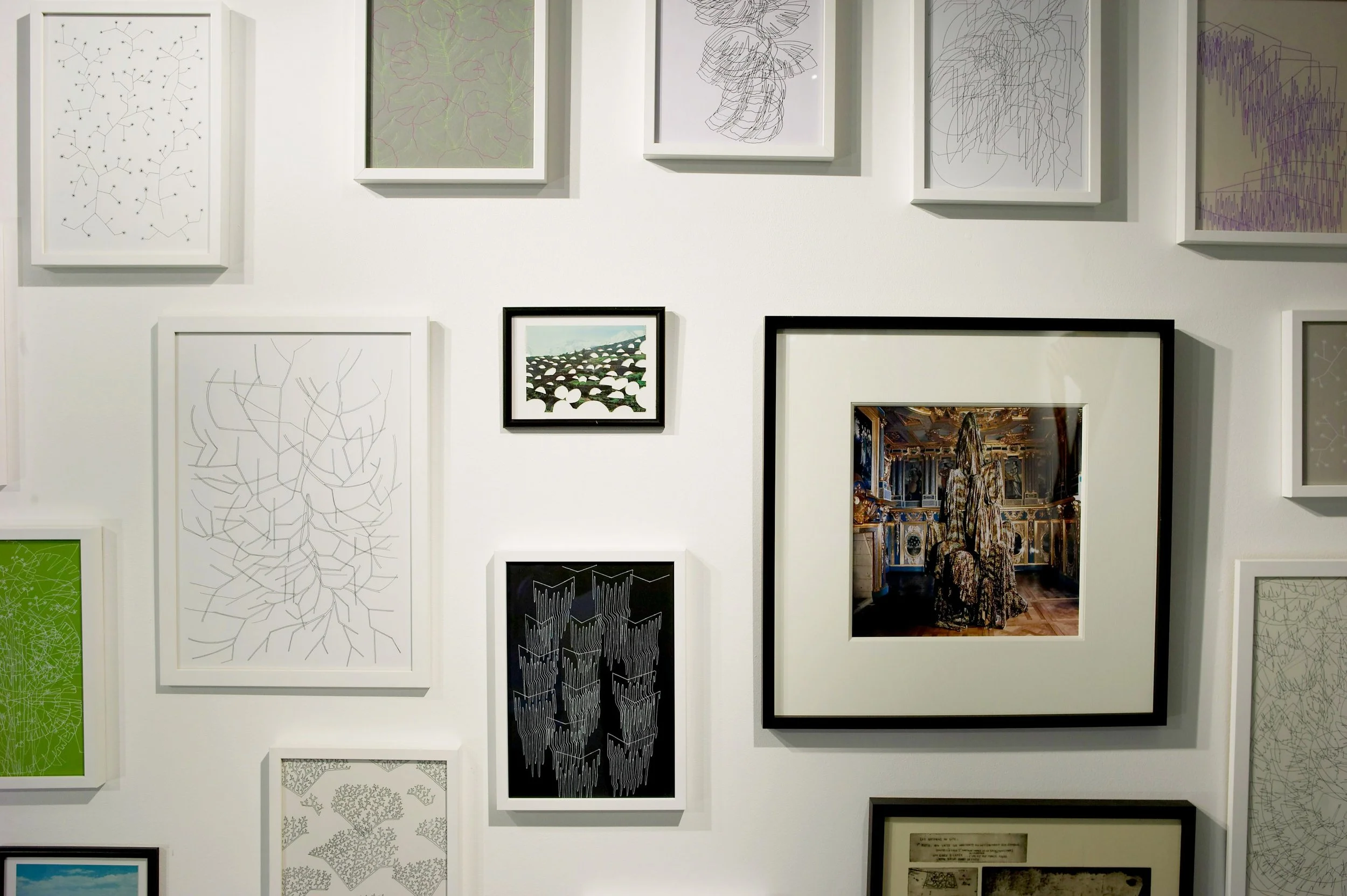Vue de l’exposition | "Tout est faux", 2008 | Fat Galerie, Paris.